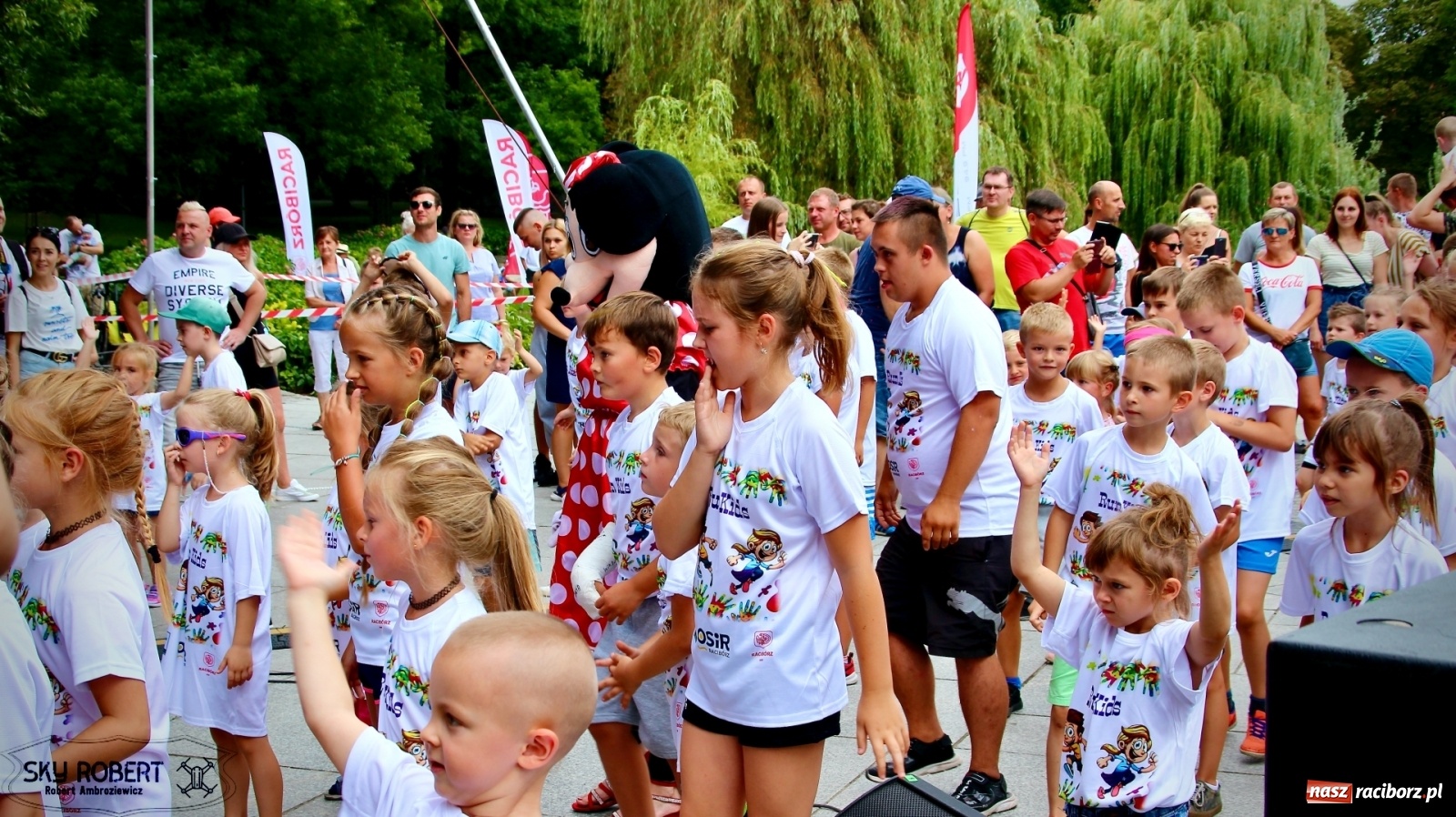 Zdjęcie w galerii na portalu naszraciborz.pl: Rozbiegany Racibórz. Run Kids na święto miasta [FOTO] wiadomości z regionu