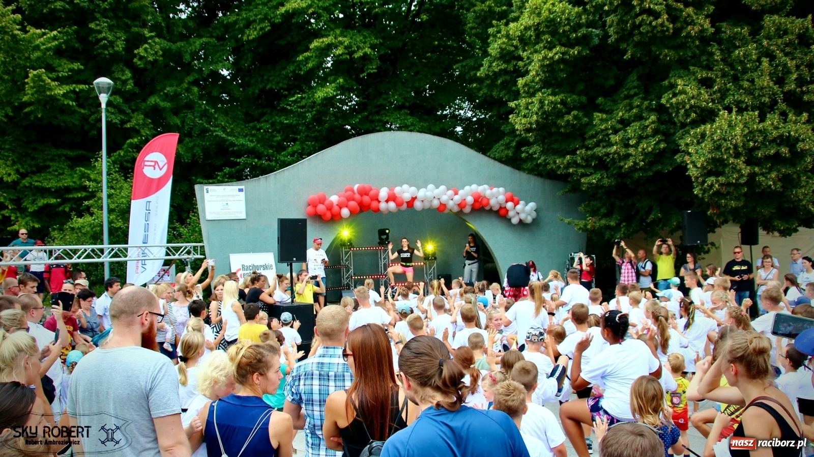 Zdjęcie w galerii na portalu naszraciborz.pl: Rozbiegany Racibórz. Run Kids na święto miasta [FOTO] wiadomości z regionu