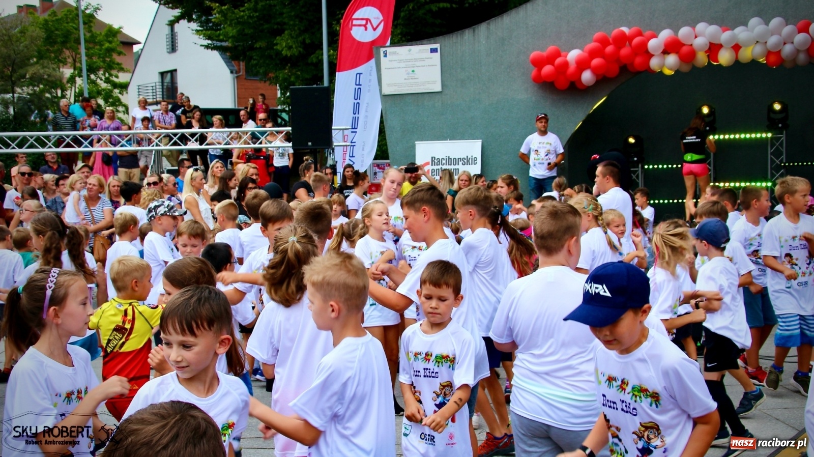 Zdjęcie w galerii na portalu naszraciborz.pl: Rozbiegany Racibórz. Run Kids na święto miasta [FOTO] wiadomości z regionu