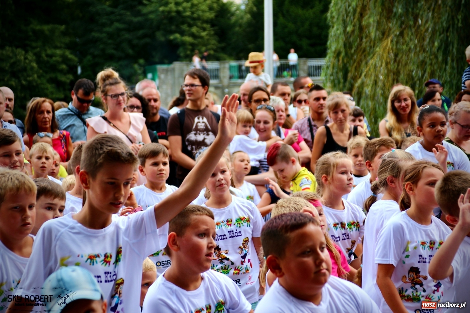 Zdjęcie w galerii na portalu naszraciborz.pl: Rozbiegany Racibórz. Run Kids na święto miasta [FOTO] wiadomości z regionu