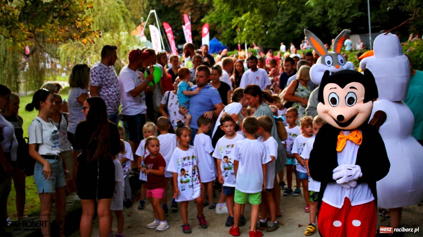 Zdjęcie w galerii na portalu naszraciborz.pl: Rozbiegany Racibórz. Run Kids na święto miasta [FOTO] wiadomości z regionu