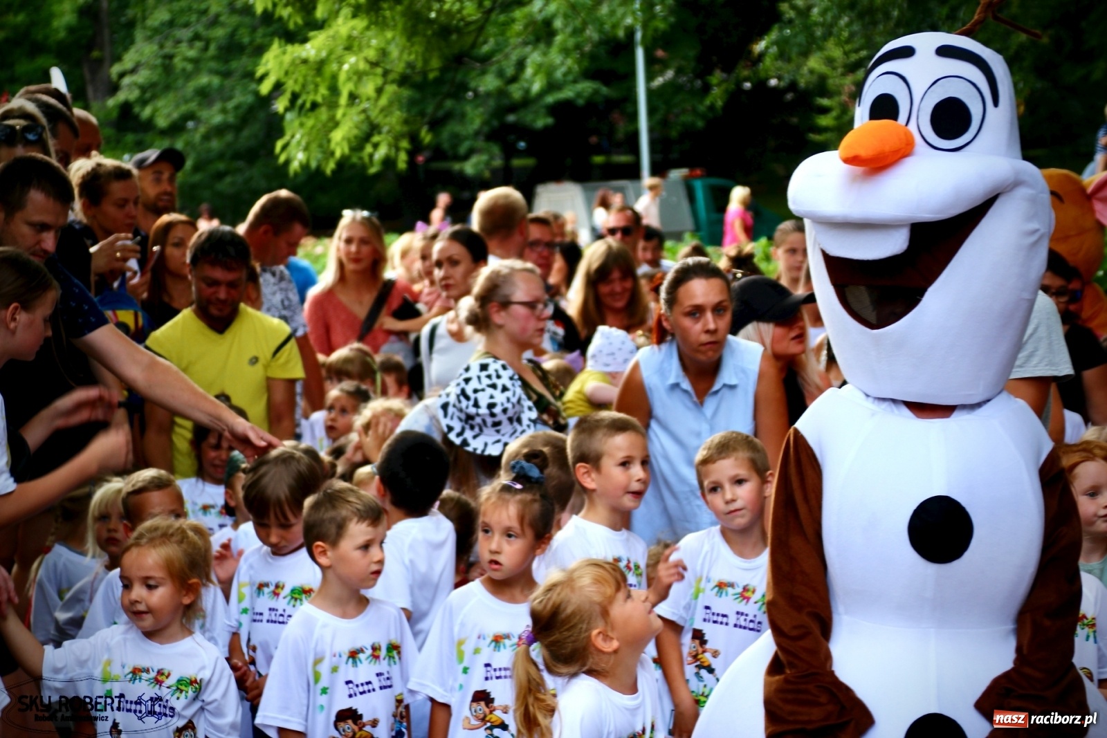 Zdjęcie w galerii na portalu naszraciborz.pl: Rozbiegany Racibórz. Run Kids na święto miasta [FOTO] wiadomości z regionu