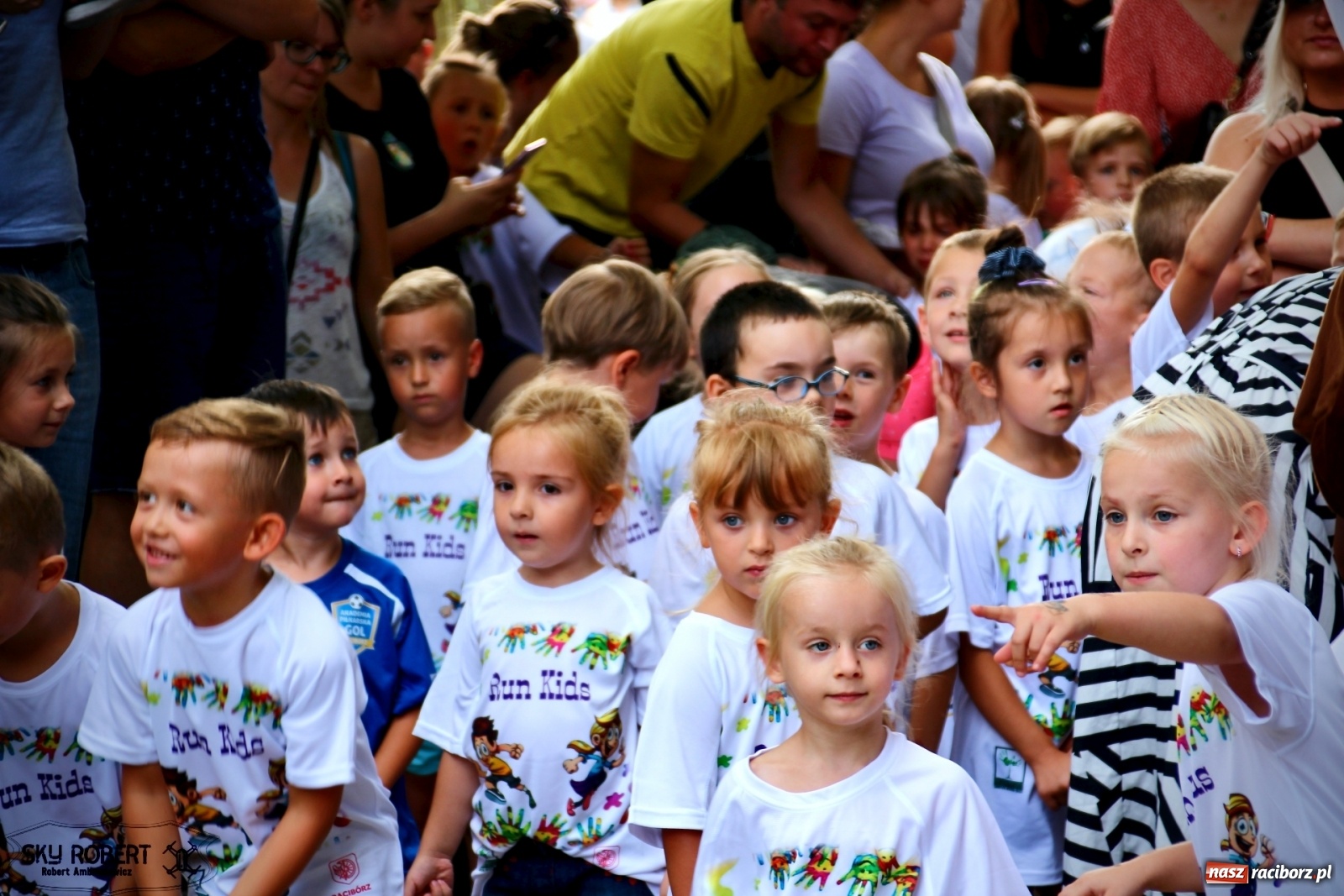 Zdjęcie w galerii na portalu naszraciborz.pl: Rozbiegany Racibórz. Run Kids na święto miasta [FOTO] wiadomości z regionu
