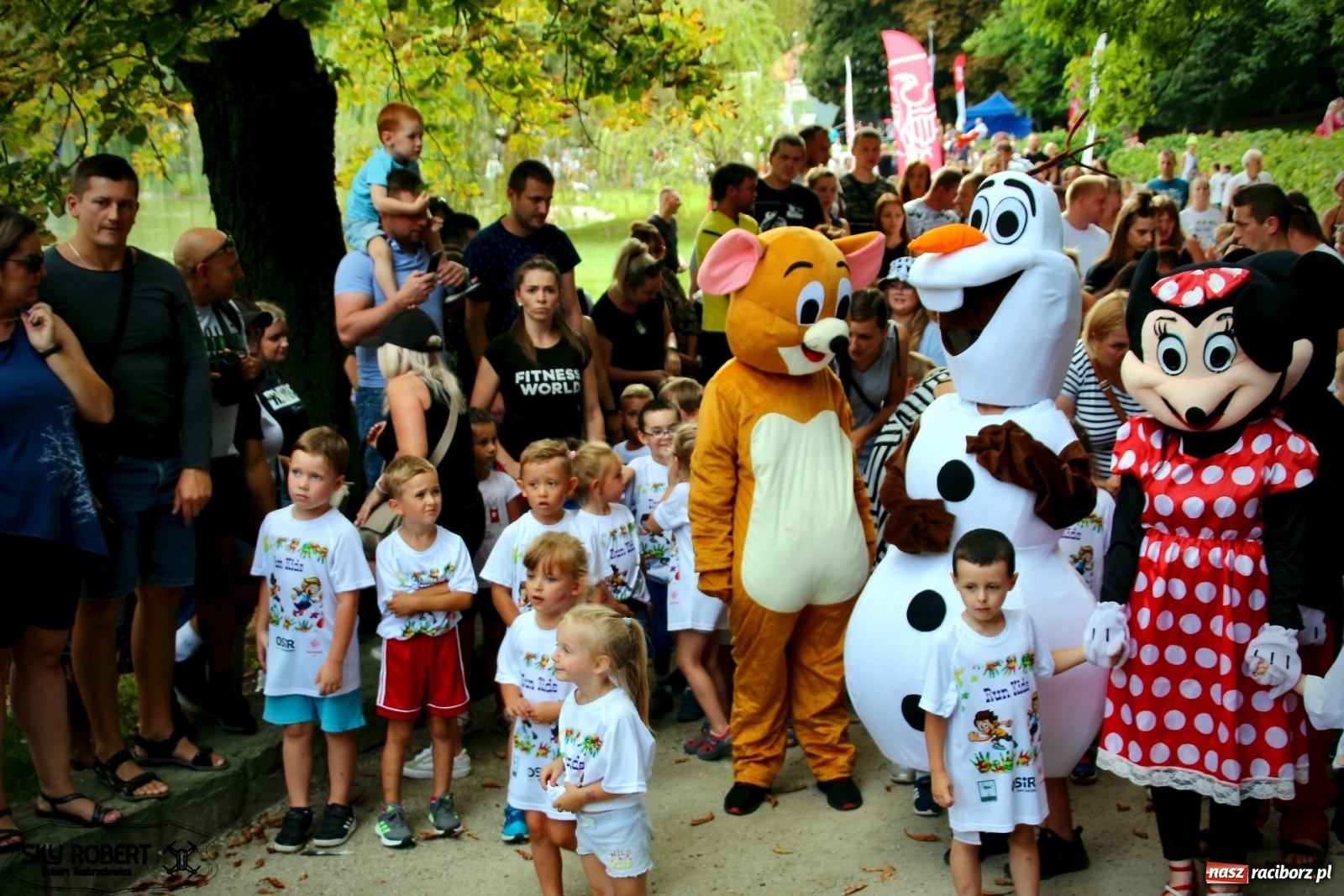 Zdjęcie w galerii na portalu naszraciborz.pl: Rozbiegany Racibórz. Run Kids na święto miasta [FOTO] wiadomości z regionu