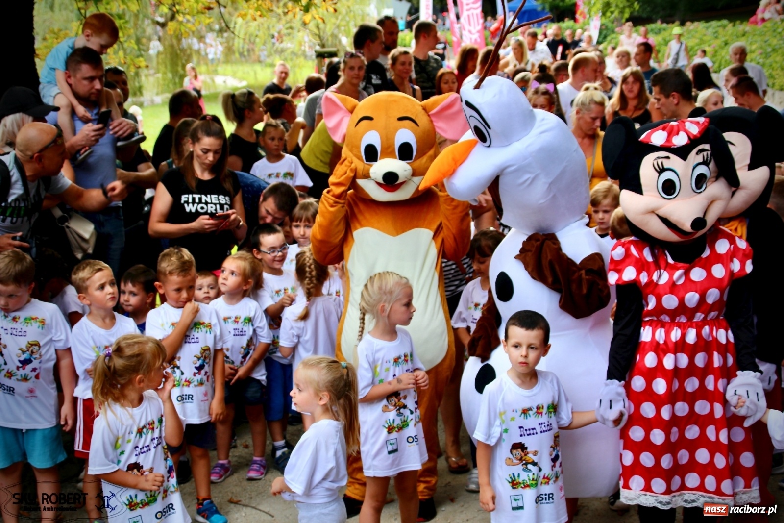 Zdjęcie w galerii na portalu naszraciborz.pl: Rozbiegany Racibórz. Run Kids na święto miasta [FOTO] wiadomości z regionu