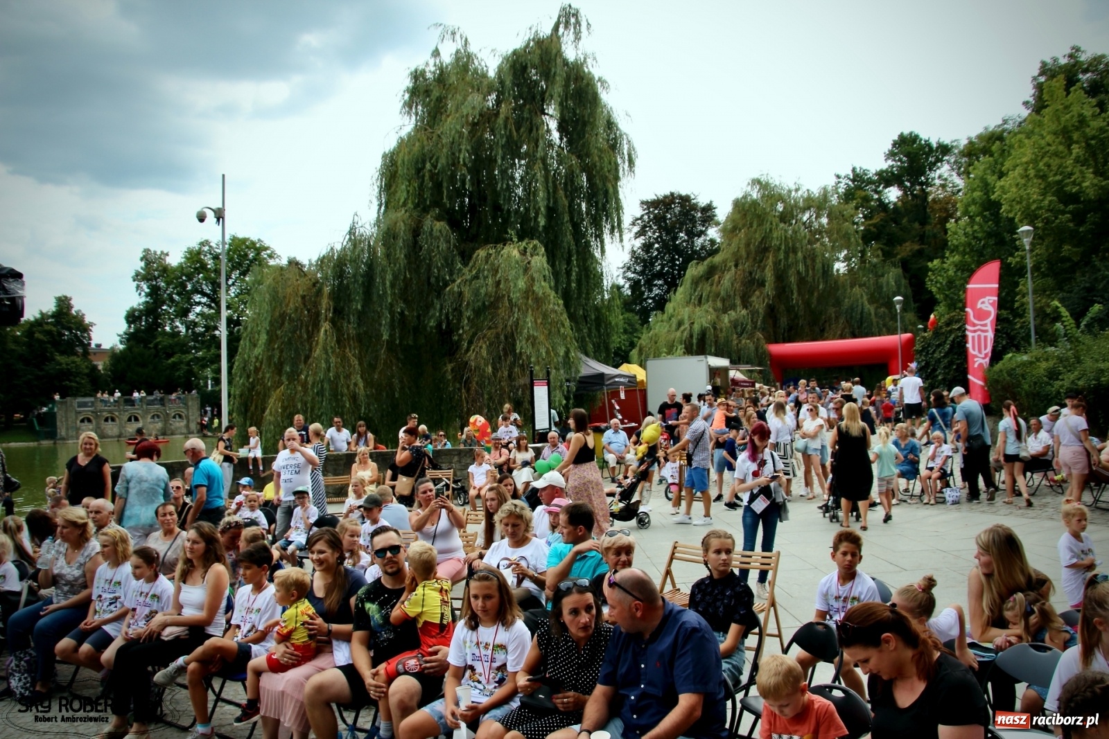 Zdjęcie w galerii na portalu naszraciborz.pl: Rozbiegany Racibórz. Run Kids na święto miasta [FOTO] wiadomości z regionu