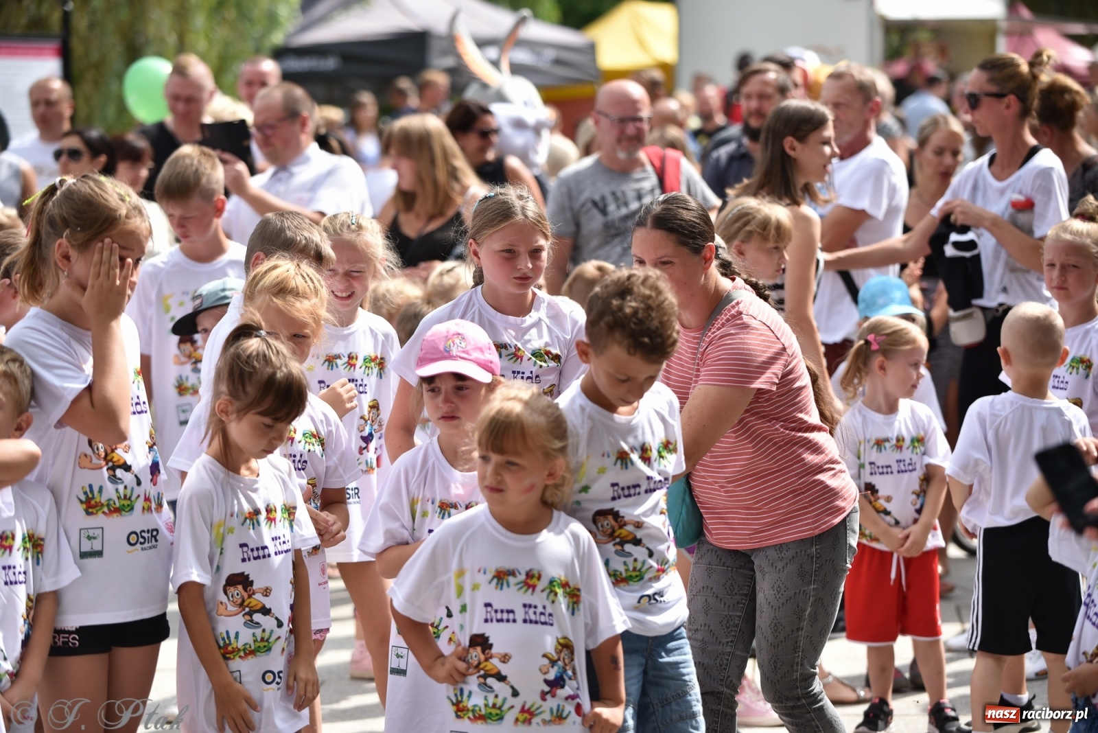 Zdjęcie w galerii na portalu naszraciborz.pl: Rozbiegany Racibórz. Run Kids na święto miasta [FOTO] wiadomości z regionu