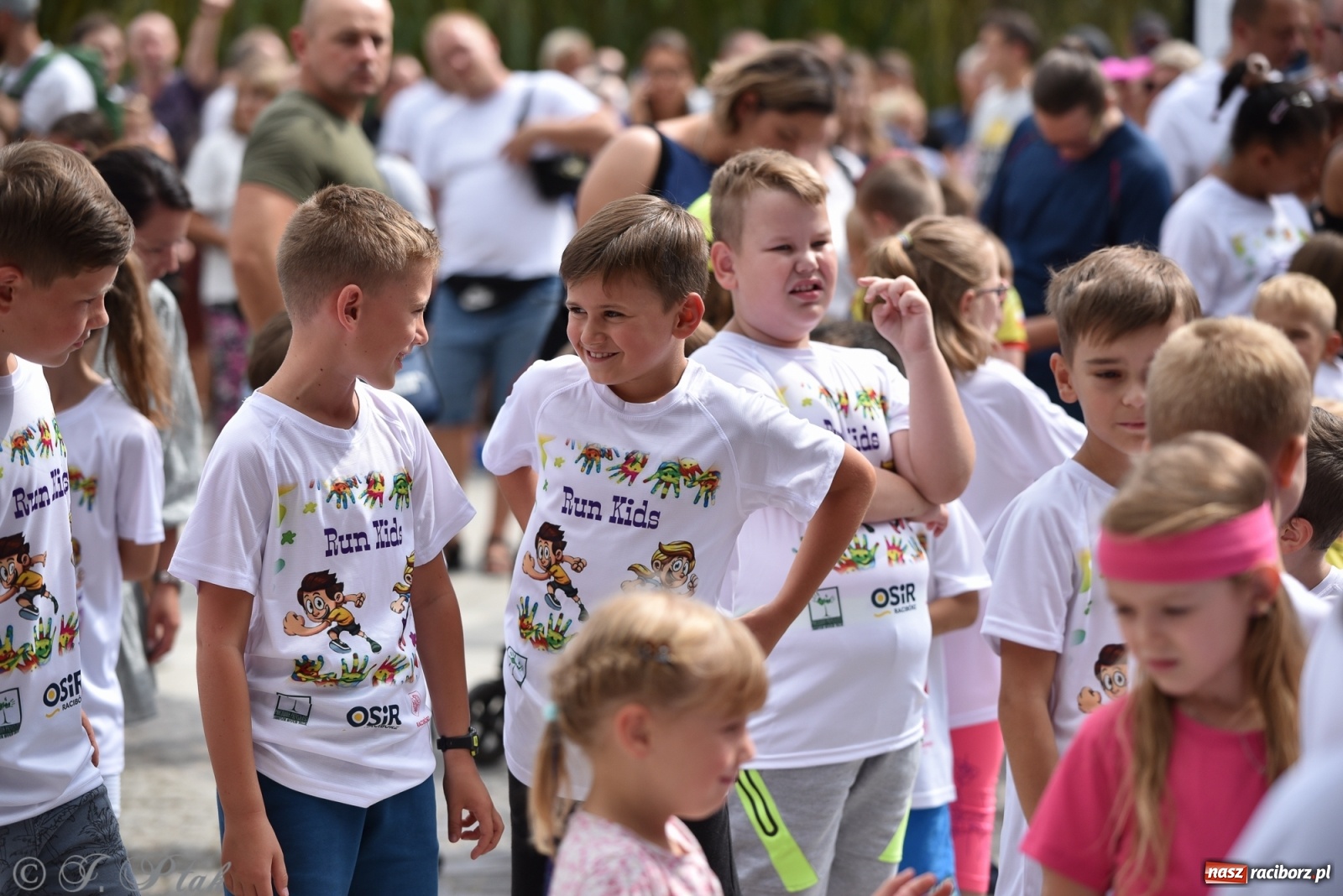 Zdjęcie w galerii na portalu naszraciborz.pl: Rozbiegany Racibórz. Run Kids na święto miasta [FOTO] wiadomości z regionu
