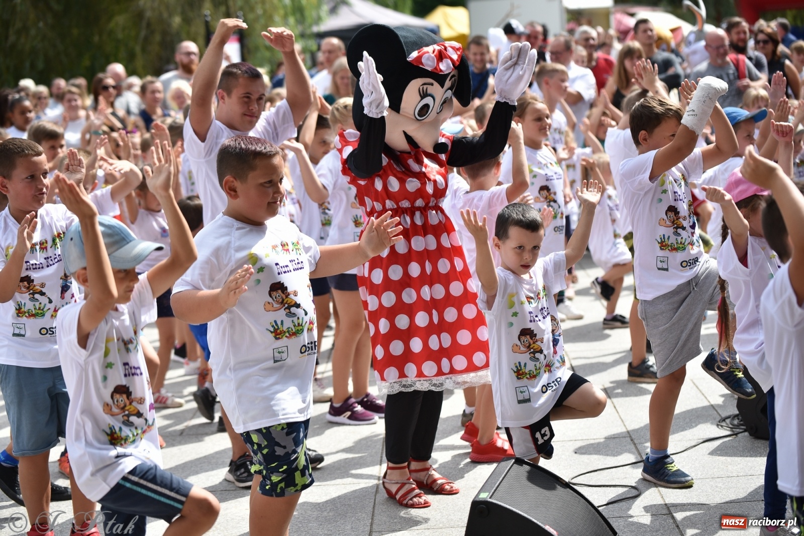 Zdjęcie w galerii na portalu naszraciborz.pl: Rozbiegany Racibórz. Run Kids na święto miasta [FOTO] wiadomości z regionu