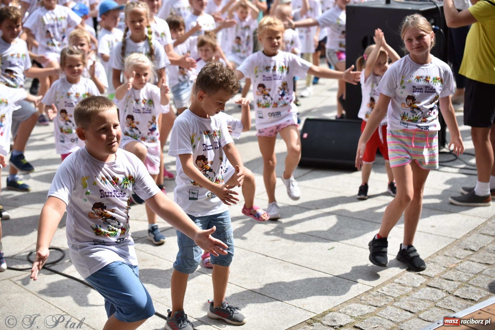 Zdjęcie w galerii na portalu naszraciborz.pl: Rozbiegany Racibórz. Run Kids na święto miasta [FOTO] wiadomości z regionu