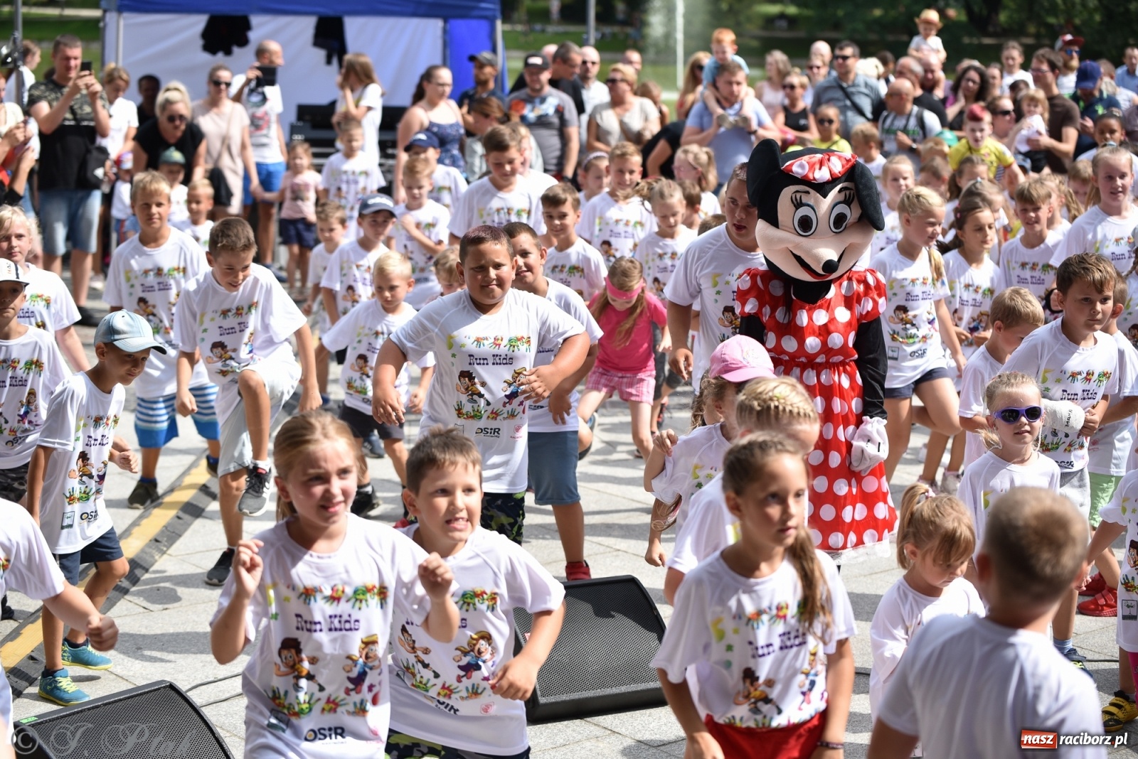 Zdjęcie w galerii na portalu naszraciborz.pl: Rozbiegany Racibórz. Run Kids na święto miasta [FOTO] wiadomości z regionu