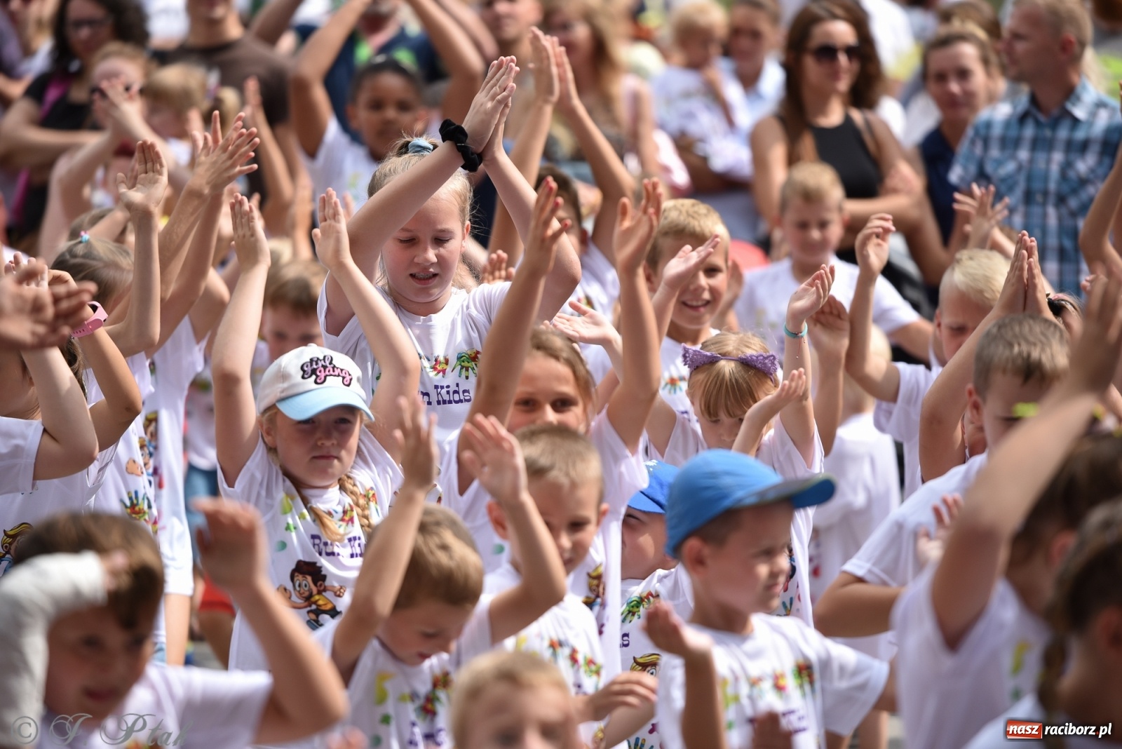 Zdjęcie w galerii na portalu naszraciborz.pl: Rozbiegany Racibórz. Run Kids na święto miasta [FOTO] wiadomości z regionu