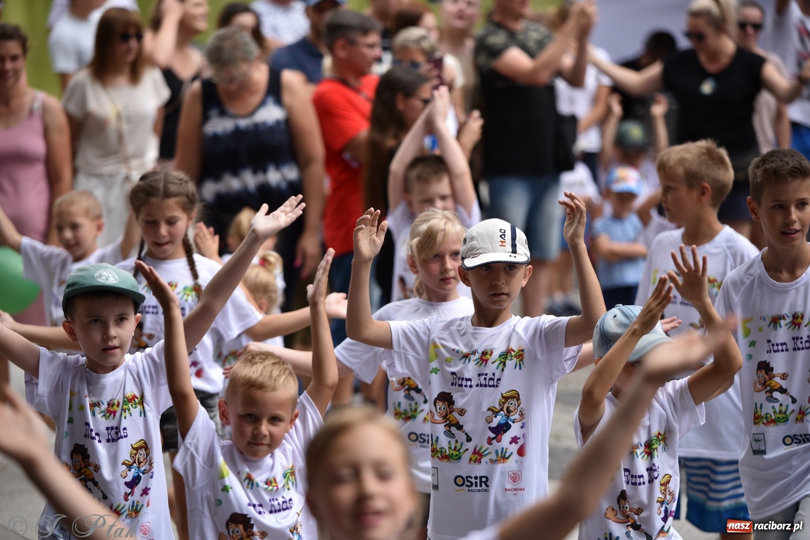 Zdjęcie w galerii na portalu naszraciborz.pl: Rozbiegany Racibórz. Run Kids na święto miasta [FOTO] wiadomości z regionu