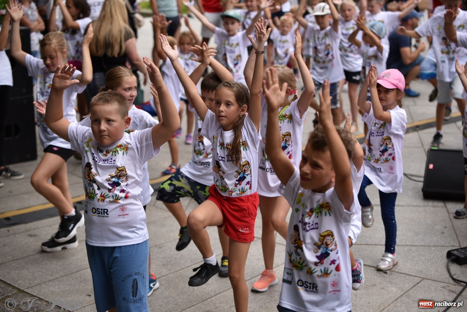 Zdjęcie w galerii na portalu naszraciborz.pl: Rozbiegany Racibórz. Run Kids na święto miasta [FOTO] wiadomości z regionu