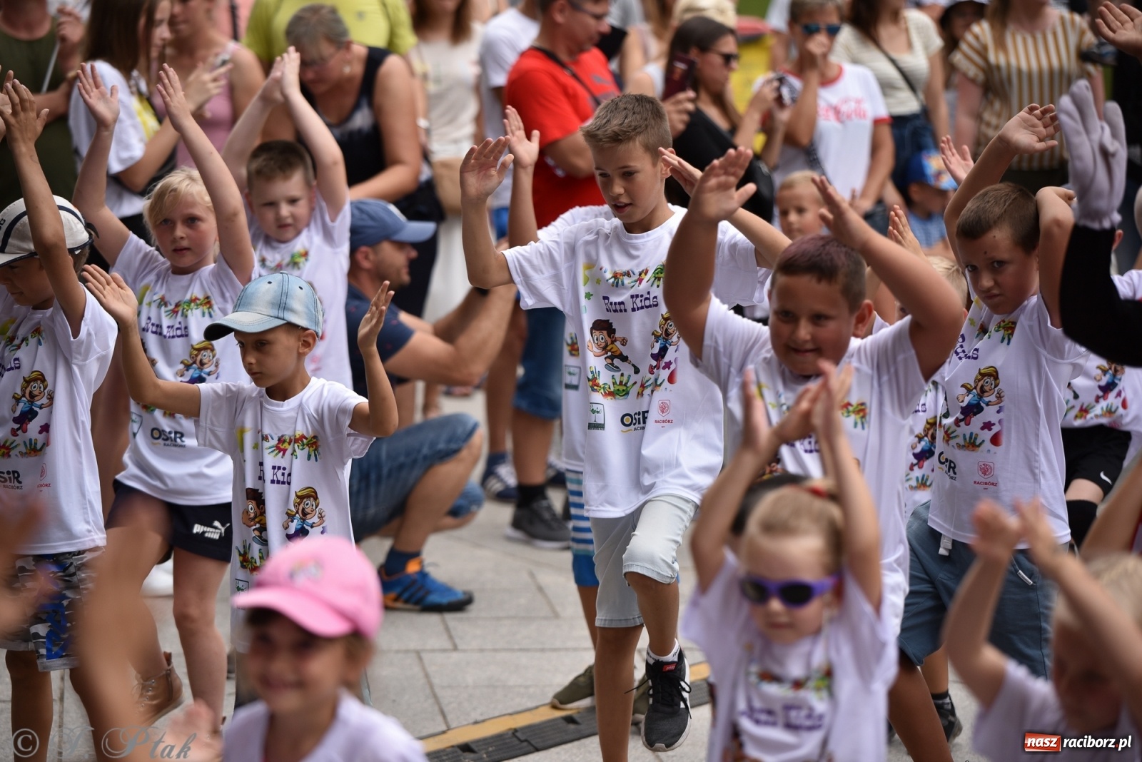 Zdjęcie w galerii na portalu naszraciborz.pl: Rozbiegany Racibórz. Run Kids na święto miasta [FOTO] wiadomości z regionu