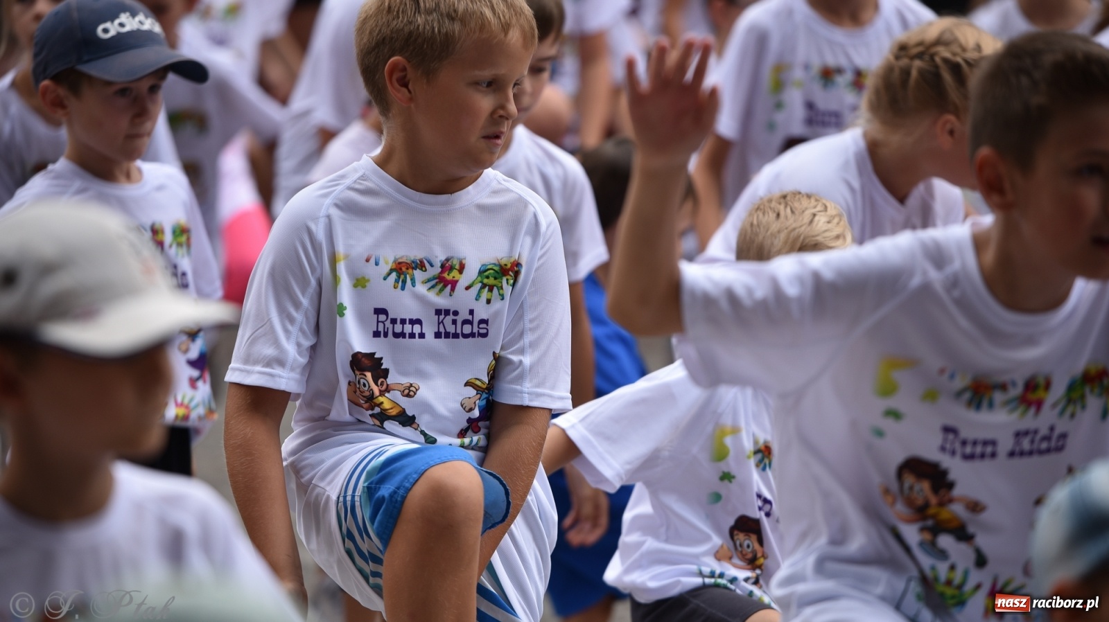 Zdjęcie w galerii na portalu naszraciborz.pl: Rozbiegany Racibórz. Run Kids na święto miasta [FOTO] wiadomości z regionu