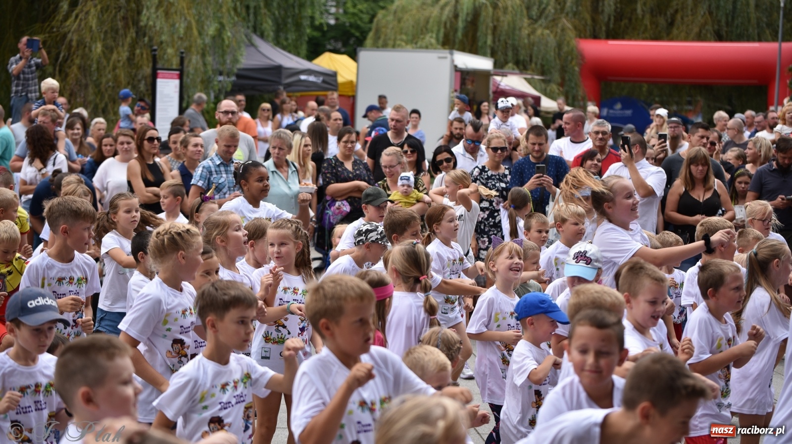 Zdjęcie w galerii na portalu naszraciborz.pl: Rozbiegany Racibórz. Run Kids na święto miasta [FOTO] wiadomości z regionu