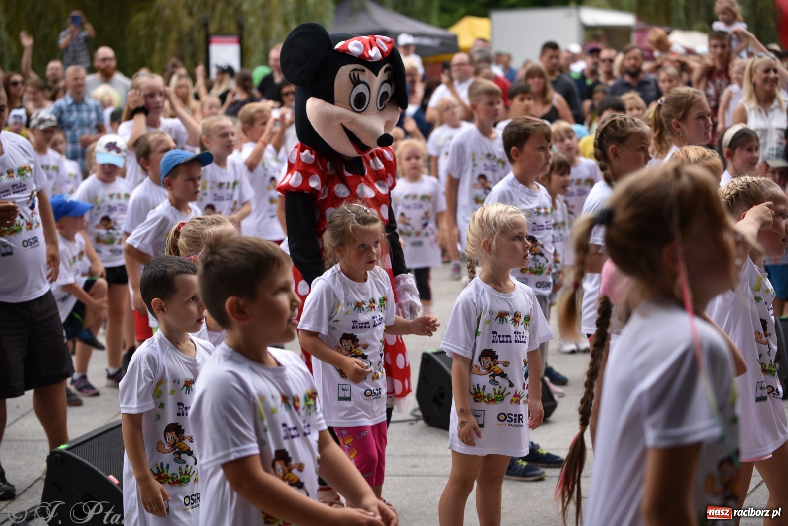 Zdjęcie w galerii na portalu naszraciborz.pl: Rozbiegany Racibórz. Run Kids na święto miasta [FOTO] wiadomości z regionu