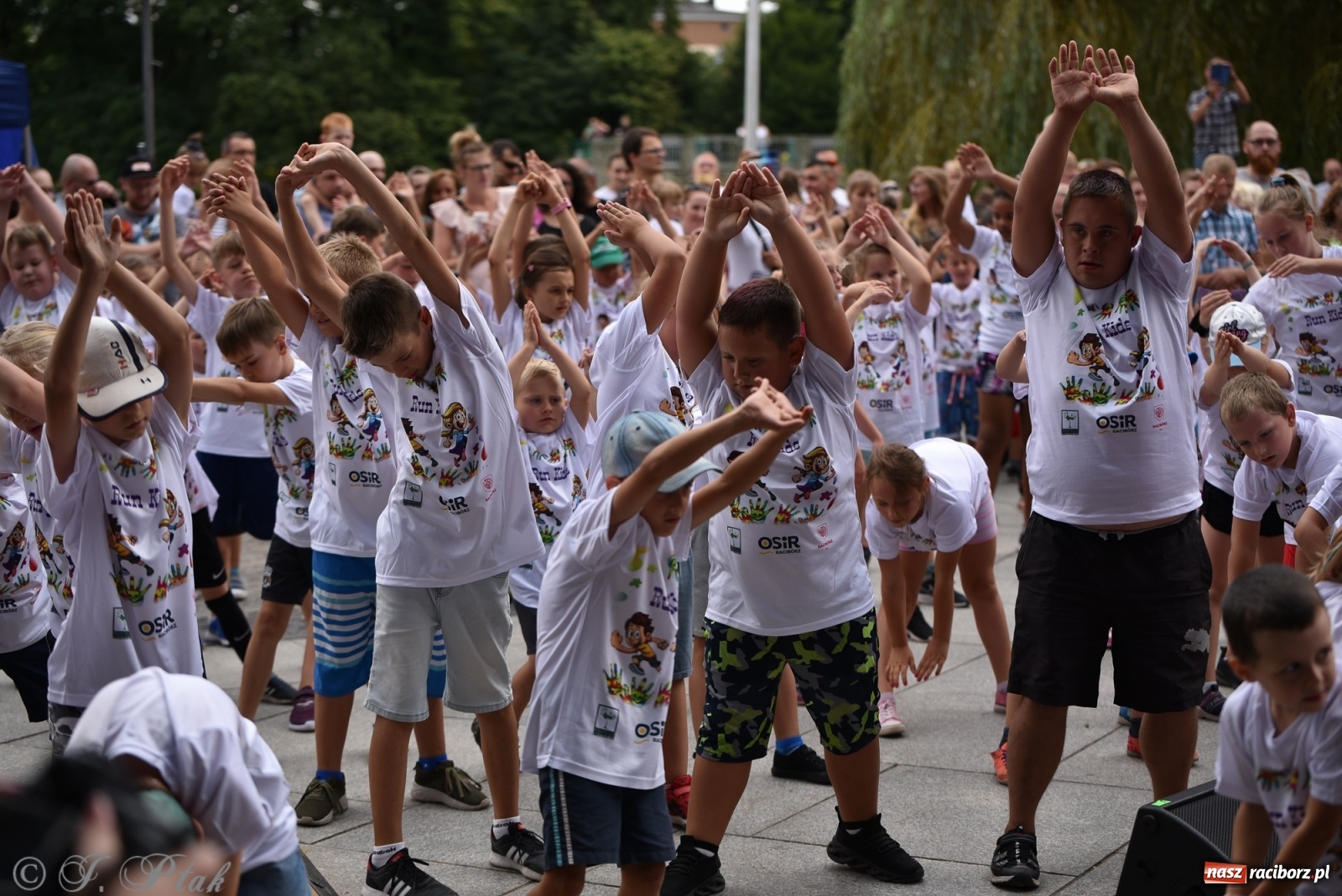 Zdjęcie w galerii na portalu naszraciborz.pl: Rozbiegany Racibórz. Run Kids na święto miasta [FOTO] wiadomości z regionu