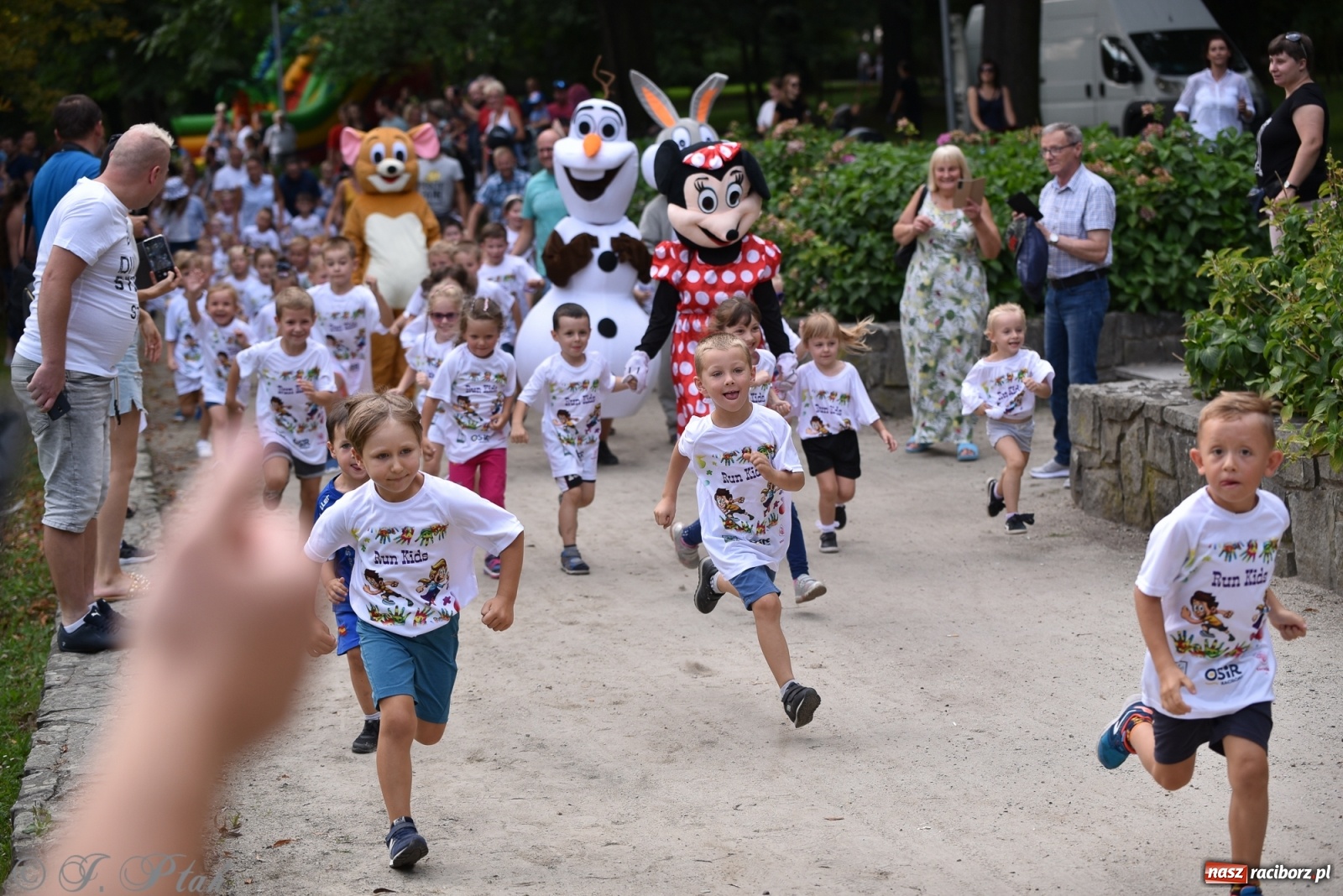 Zdjęcie w galerii na portalu naszraciborz.pl: Rozbiegany Racibórz. Run Kids na święto miasta [FOTO] wiadomości z regionu