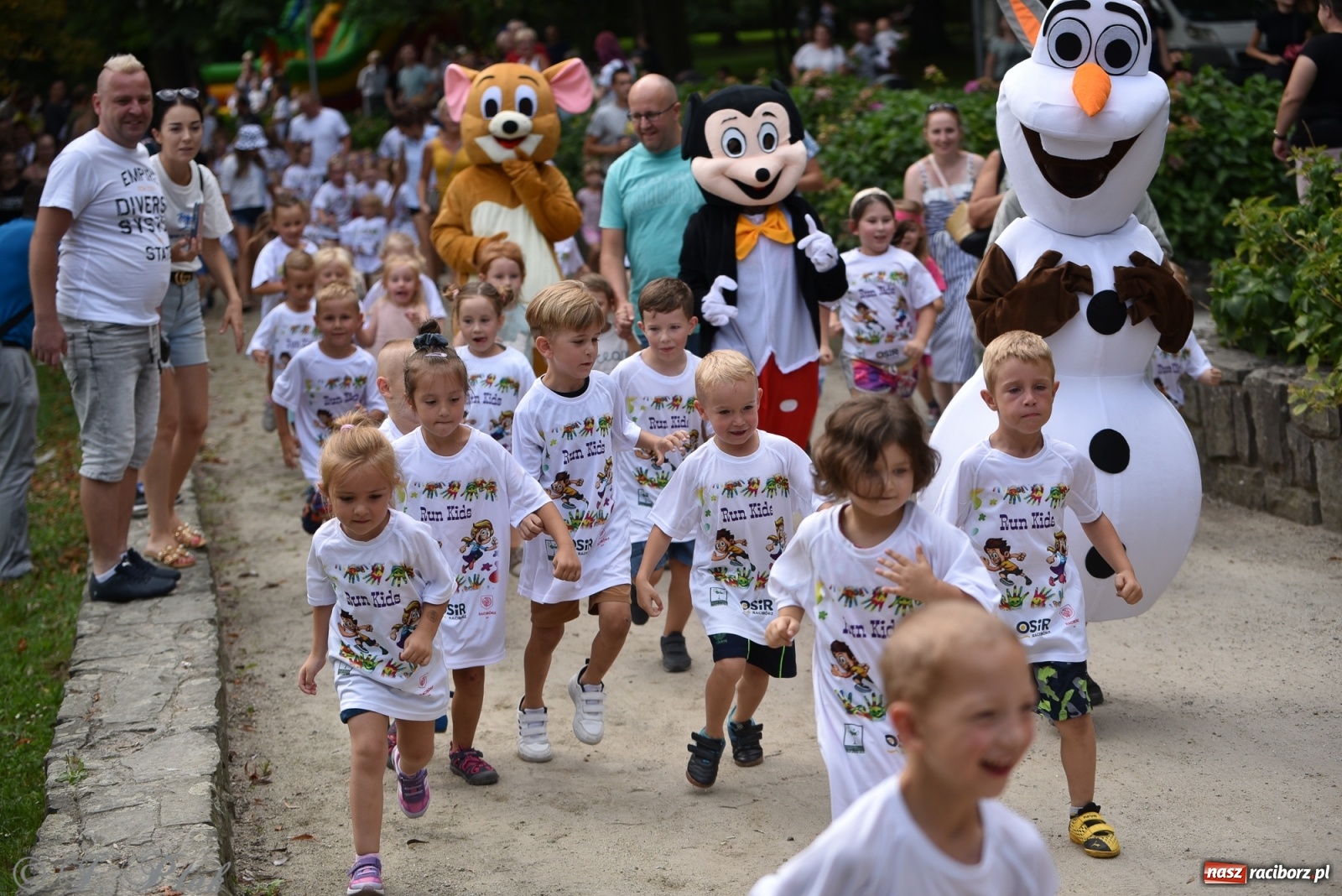 Zdjęcie w galerii na portalu naszraciborz.pl: Rozbiegany Racibórz. Run Kids na święto miasta [FOTO] wiadomości z regionu