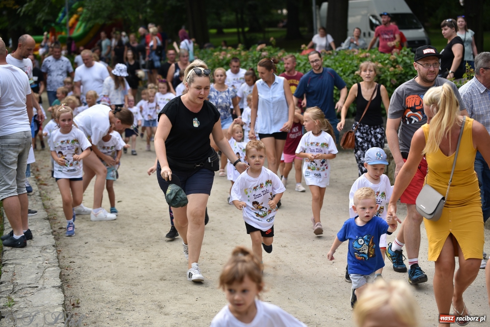 Zdjęcie w galerii na portalu naszraciborz.pl: Rozbiegany Racibórz. Run Kids na święto miasta [FOTO] wiadomości z regionu
