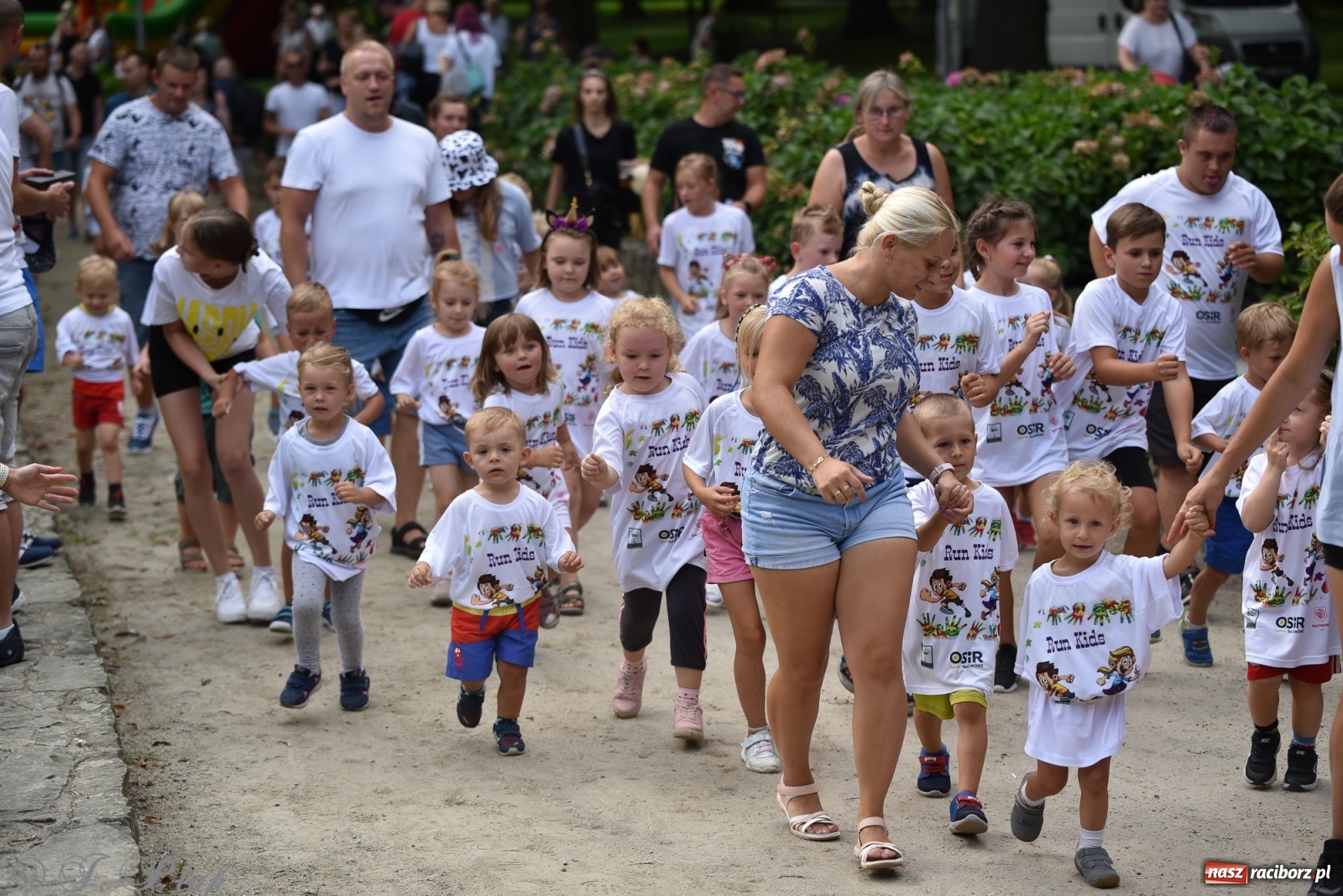 Zdjęcie w galerii na portalu naszraciborz.pl: Rozbiegany Racibórz. Run Kids na święto miasta [FOTO] wiadomości z regionu