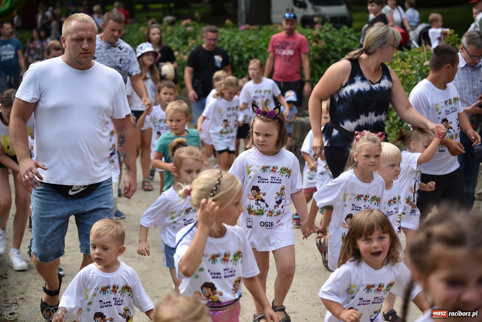 Zdjęcie w galerii na portalu naszraciborz.pl: Rozbiegany Racibórz. Run Kids na święto miasta [FOTO] wiadomości z regionu