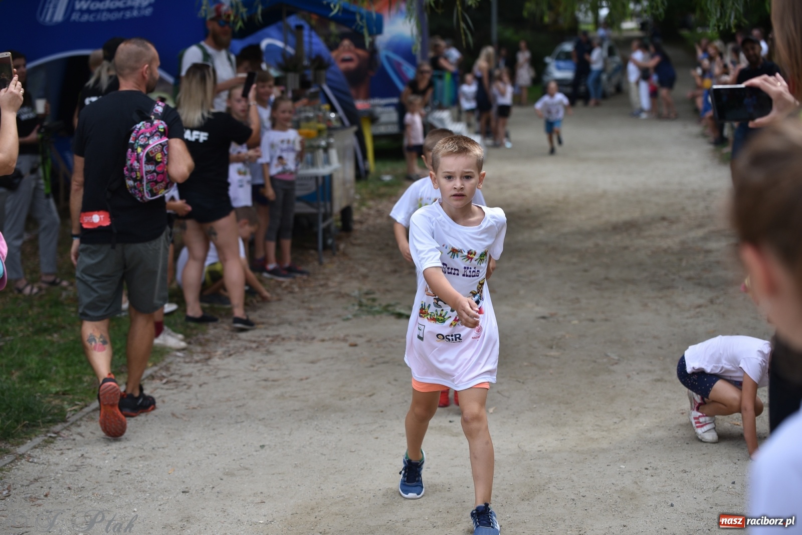 Zdjęcie w galerii na portalu naszraciborz.pl: Rozbiegany Racibórz. Run Kids na święto miasta [FOTO] wiadomości z regionu
