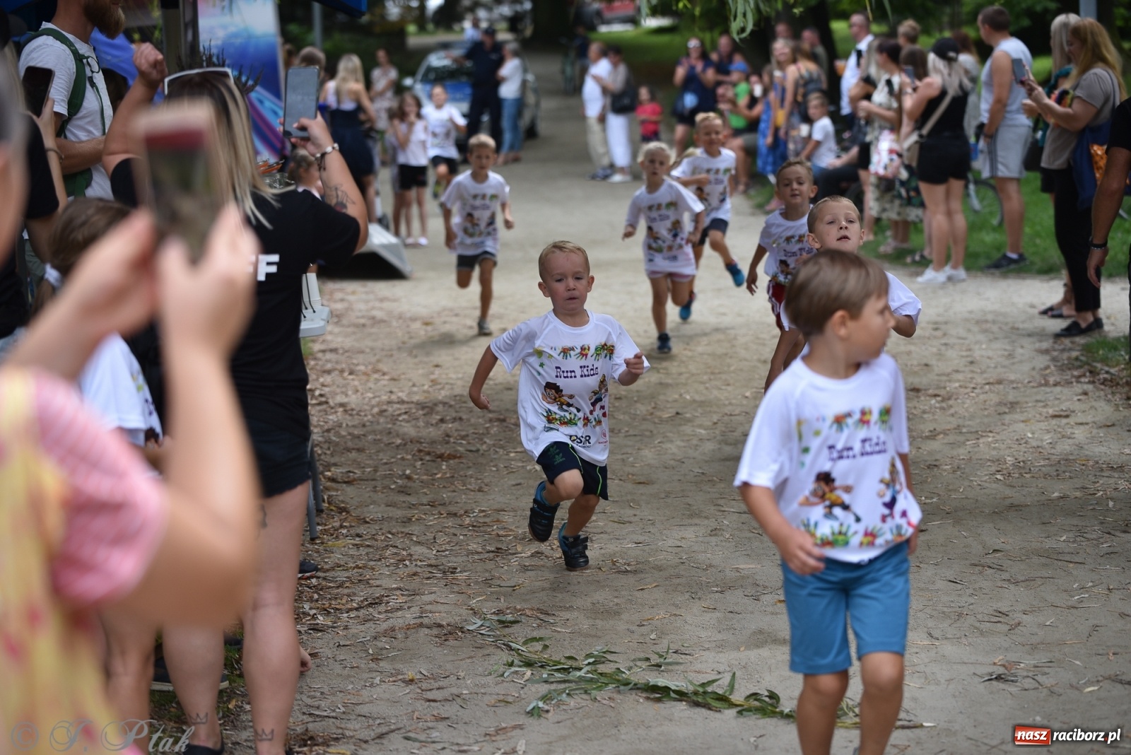 Zdjęcie w galerii na portalu naszraciborz.pl: Rozbiegany Racibórz. Run Kids na święto miasta [FOTO] wiadomości z regionu
