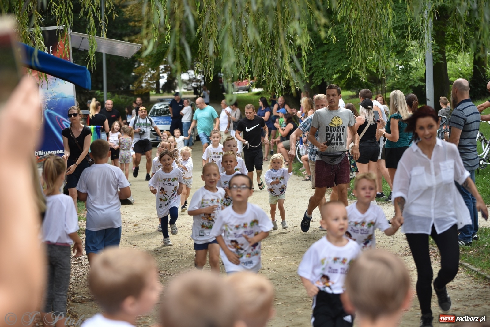 Zdjęcie w galerii na portalu naszraciborz.pl: Rozbiegany Racibórz. Run Kids na święto miasta [FOTO] wiadomości z regionu