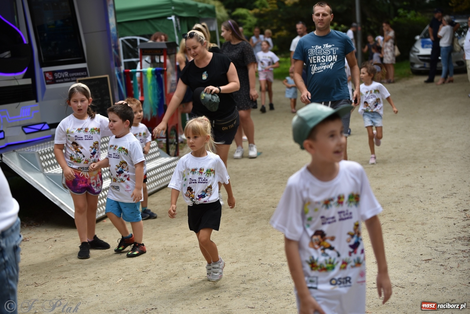 Zdjęcie w galerii na portalu naszraciborz.pl: Rozbiegany Racibórz. Run Kids na święto miasta [FOTO] wiadomości z regionu