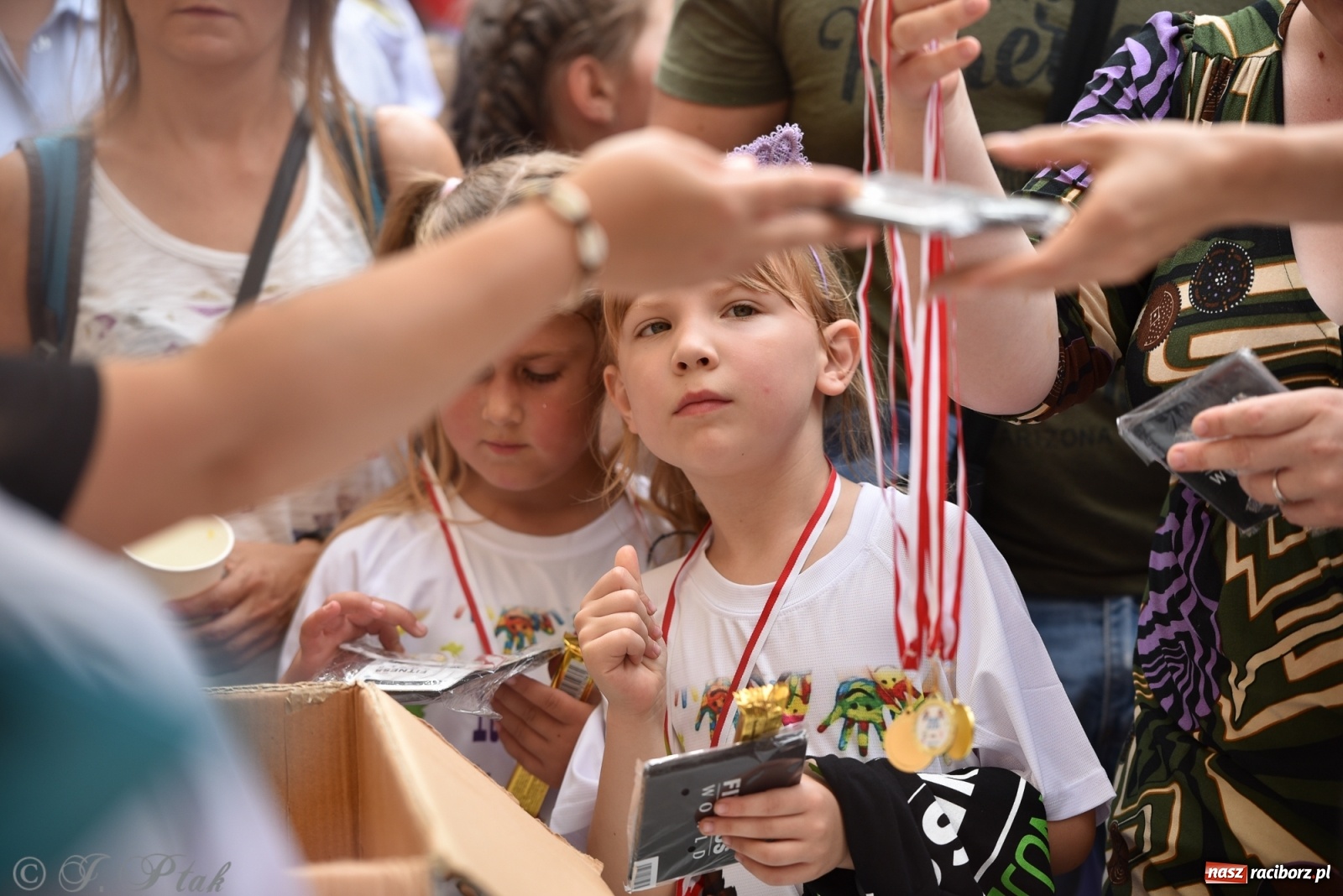Zdjęcie w galerii na portalu naszraciborz.pl: Rozbiegany Racibórz. Run Kids na święto miasta [FOTO] wiadomości z regionu