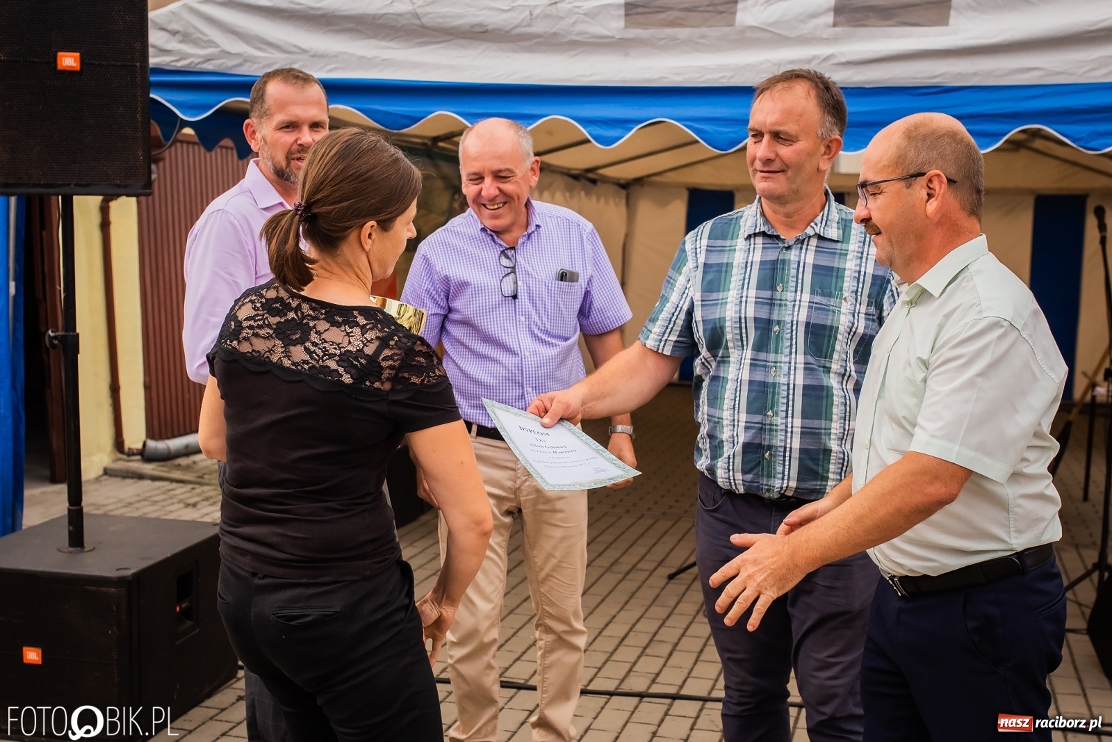 Zdjęcie w galerii na portalu naszraciborz.pl: Wybrano najładniejszy ogródek i balkon w Krzanowicach wiadomości z regionu