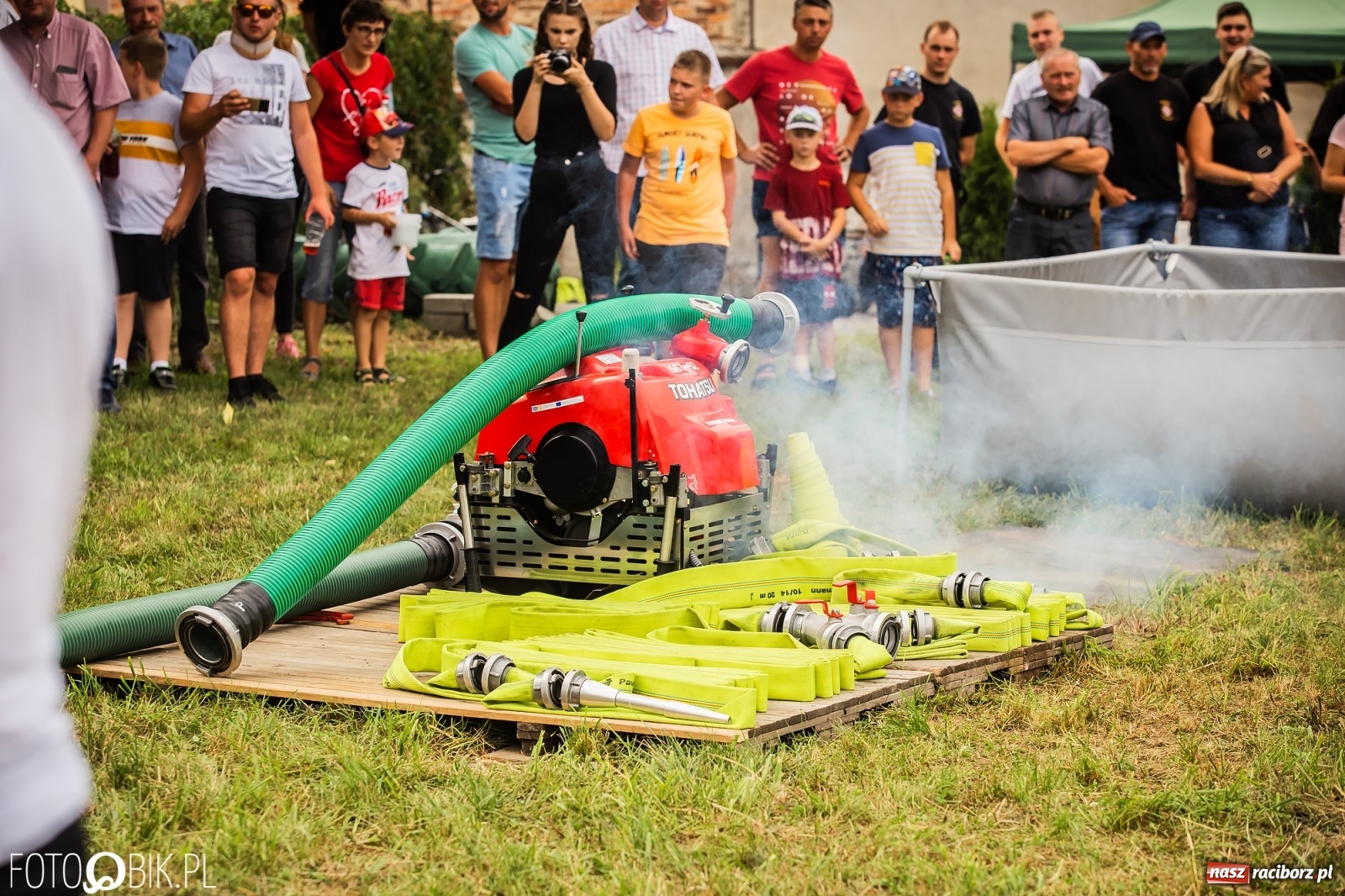 Zdjęcie w galerii na portalu naszraciborz.pl: OSP Samborowice najlepsze na zawodach w Krzanowicach wiadomości z regionu