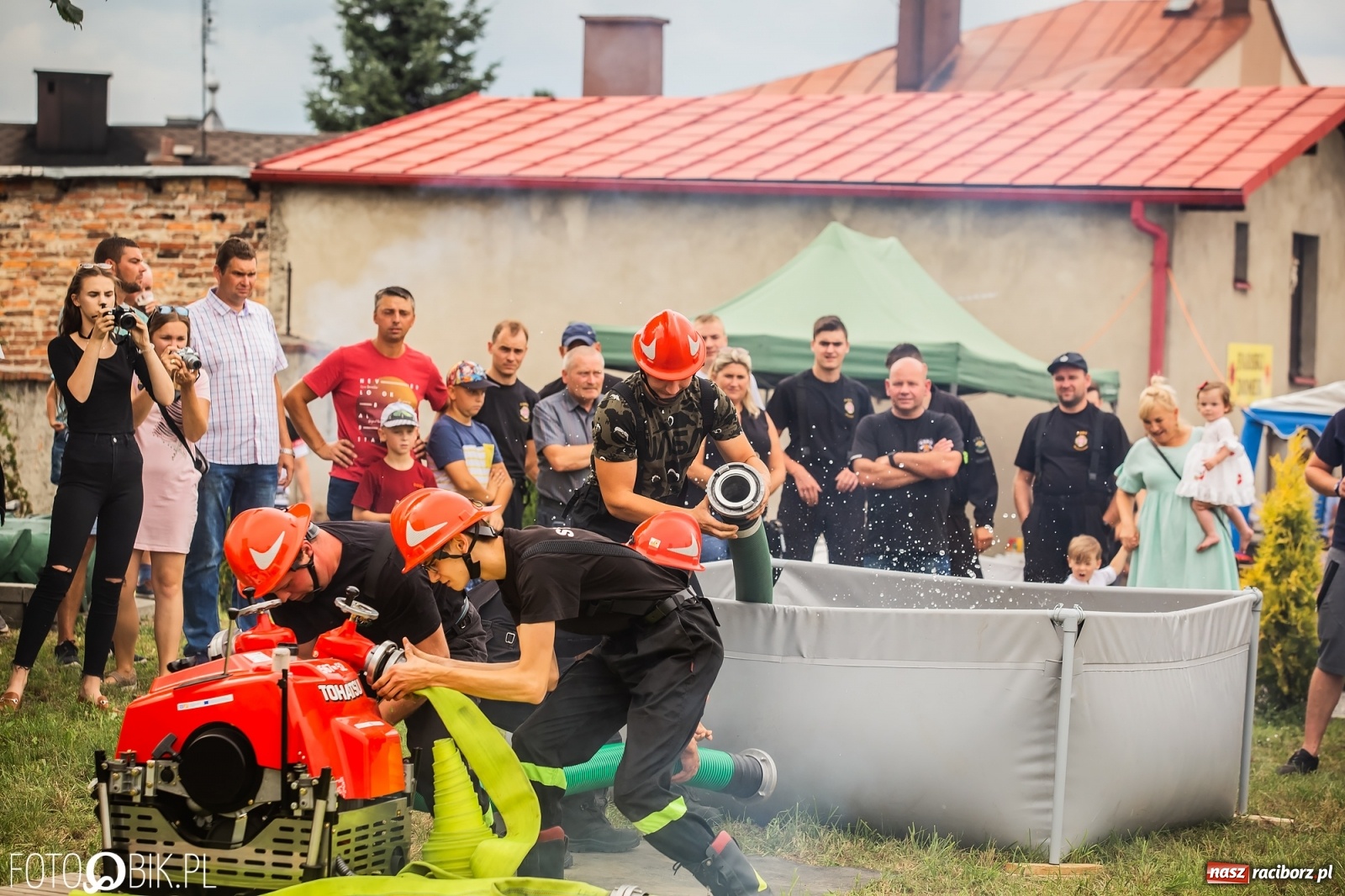 Zdjęcie w galerii na portalu naszraciborz.pl: OSP Samborowice najlepsze na zawodach w Krzanowicach wiadomości z regionu