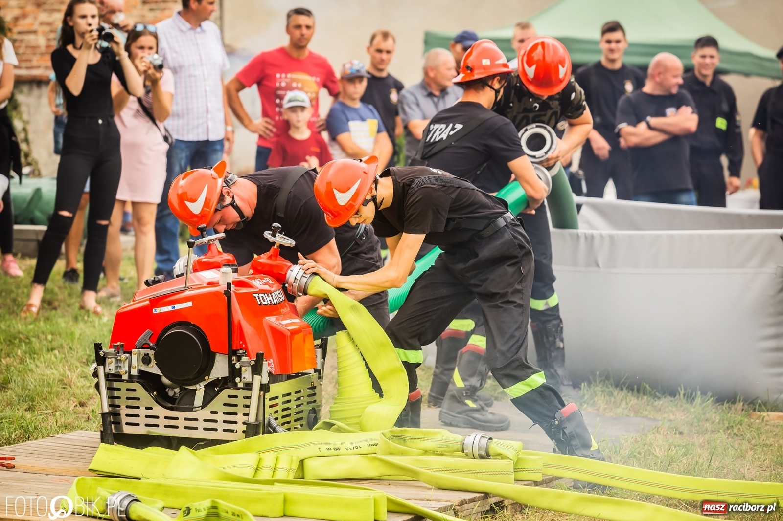 Zdjęcie w galerii na portalu naszraciborz.pl: OSP Samborowice najlepsze na zawodach w Krzanowicach wiadomości z regionu