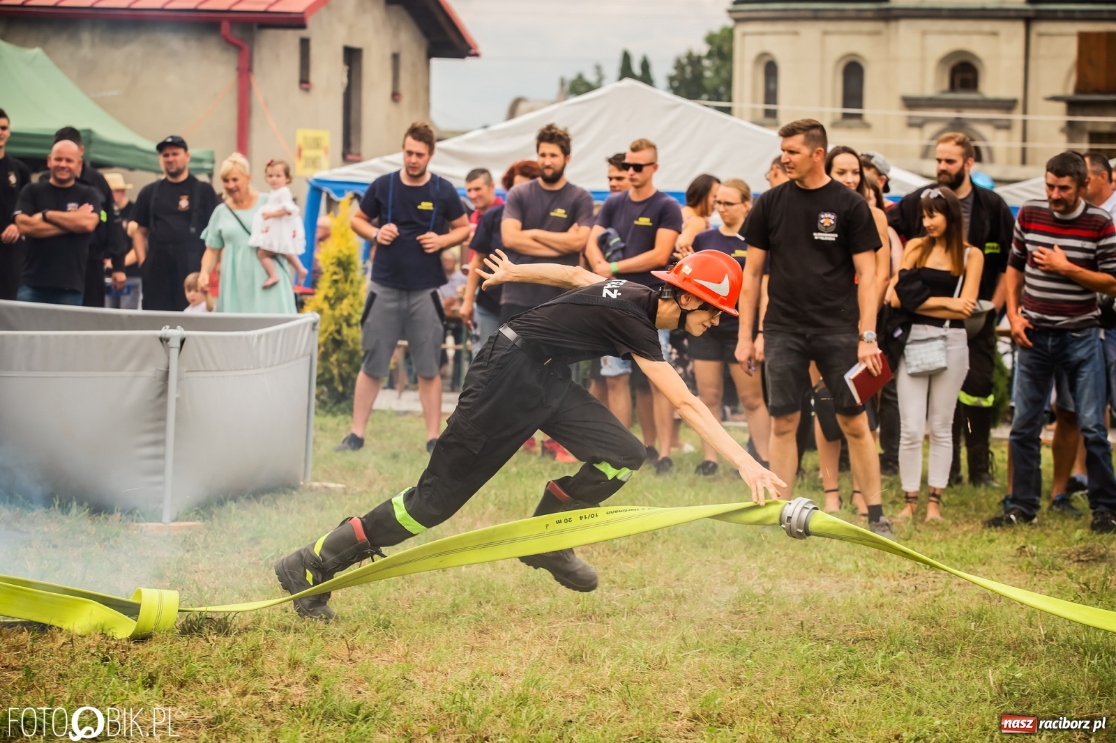 Zdjęcie w galerii na portalu naszraciborz.pl: OSP Samborowice najlepsze na zawodach w Krzanowicach wiadomości z regionu