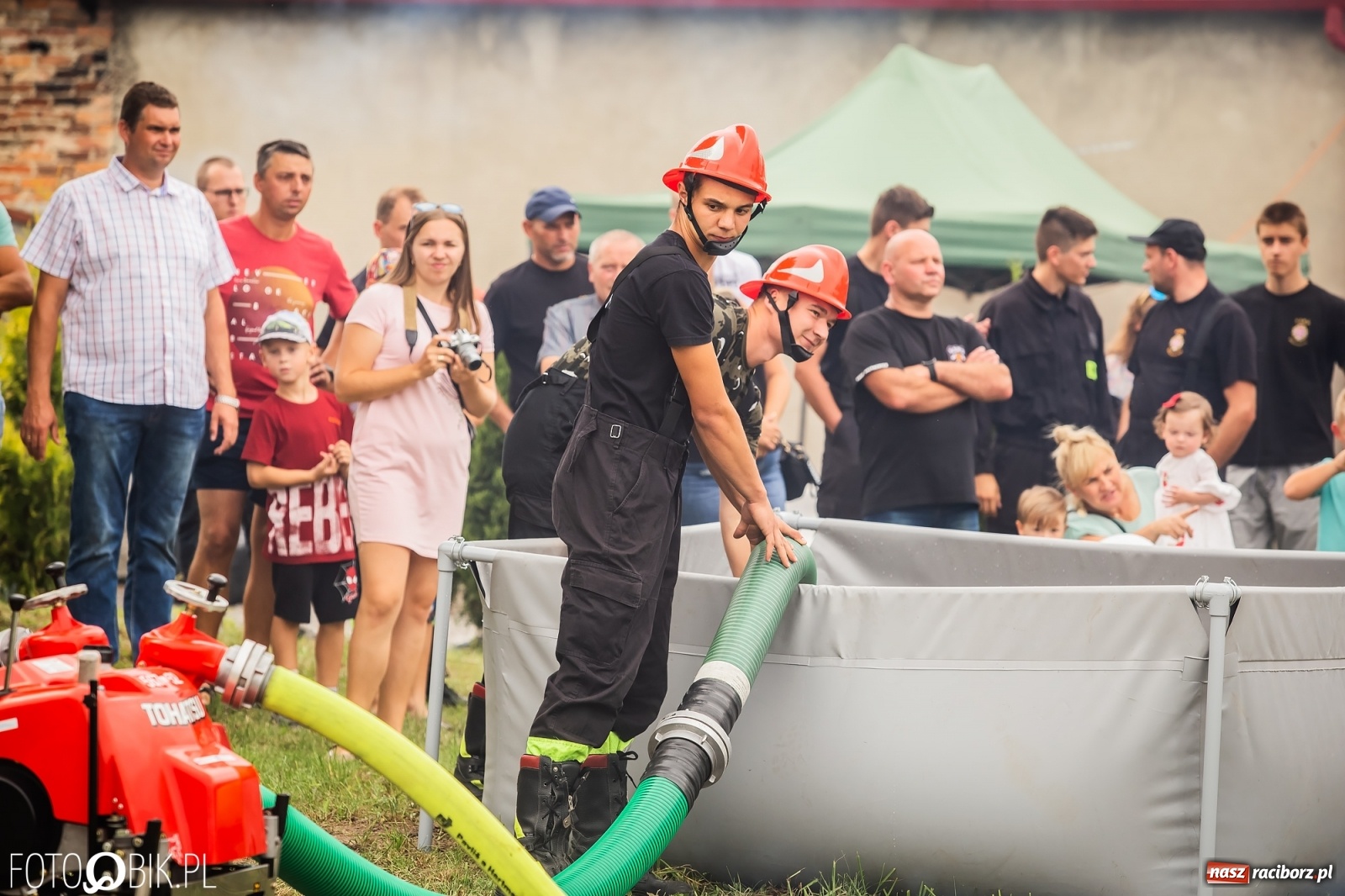 Zdjęcie w galerii na portalu naszraciborz.pl: OSP Samborowice najlepsze na zawodach w Krzanowicach wiadomości z regionu