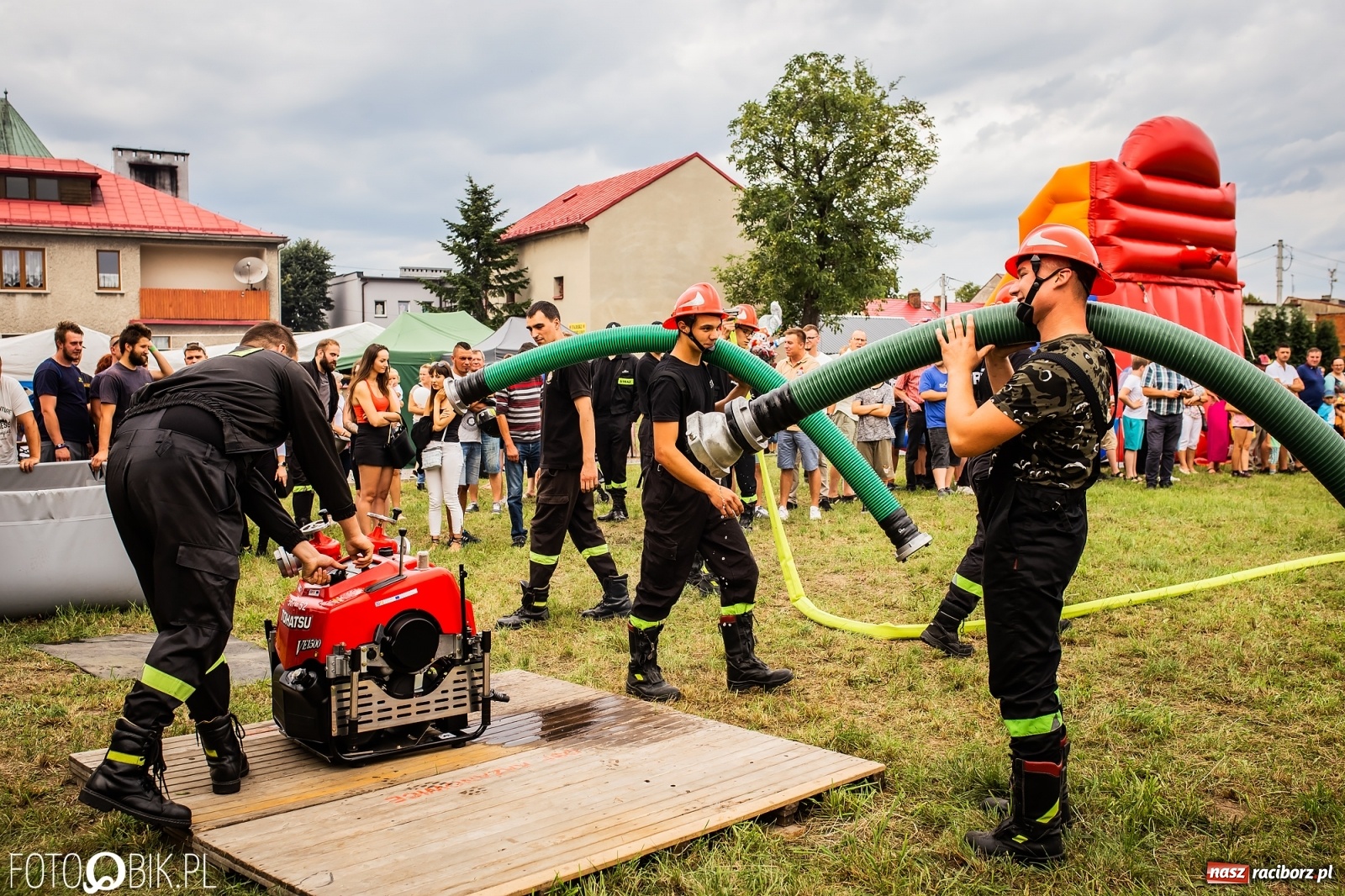 Zdjęcie w galerii na portalu naszraciborz.pl: OSP Samborowice najlepsze na zawodach w Krzanowicach wiadomości z regionu