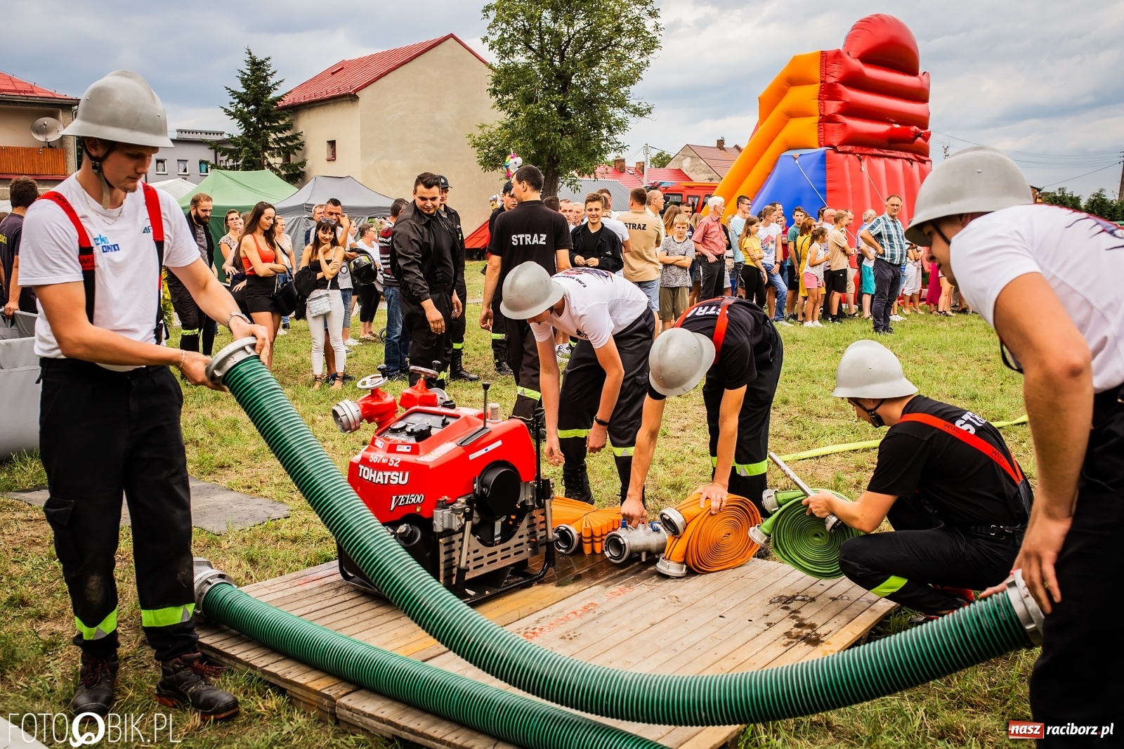 Zdjęcie w galerii na portalu naszraciborz.pl: OSP Samborowice najlepsze na zawodach w Krzanowicach wiadomości z regionu