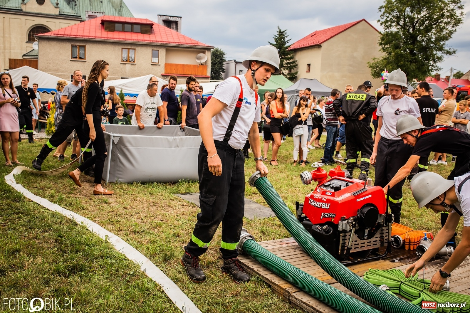 Zdjęcie w galerii na portalu naszraciborz.pl: OSP Samborowice najlepsze na zawodach w Krzanowicach wiadomości z regionu