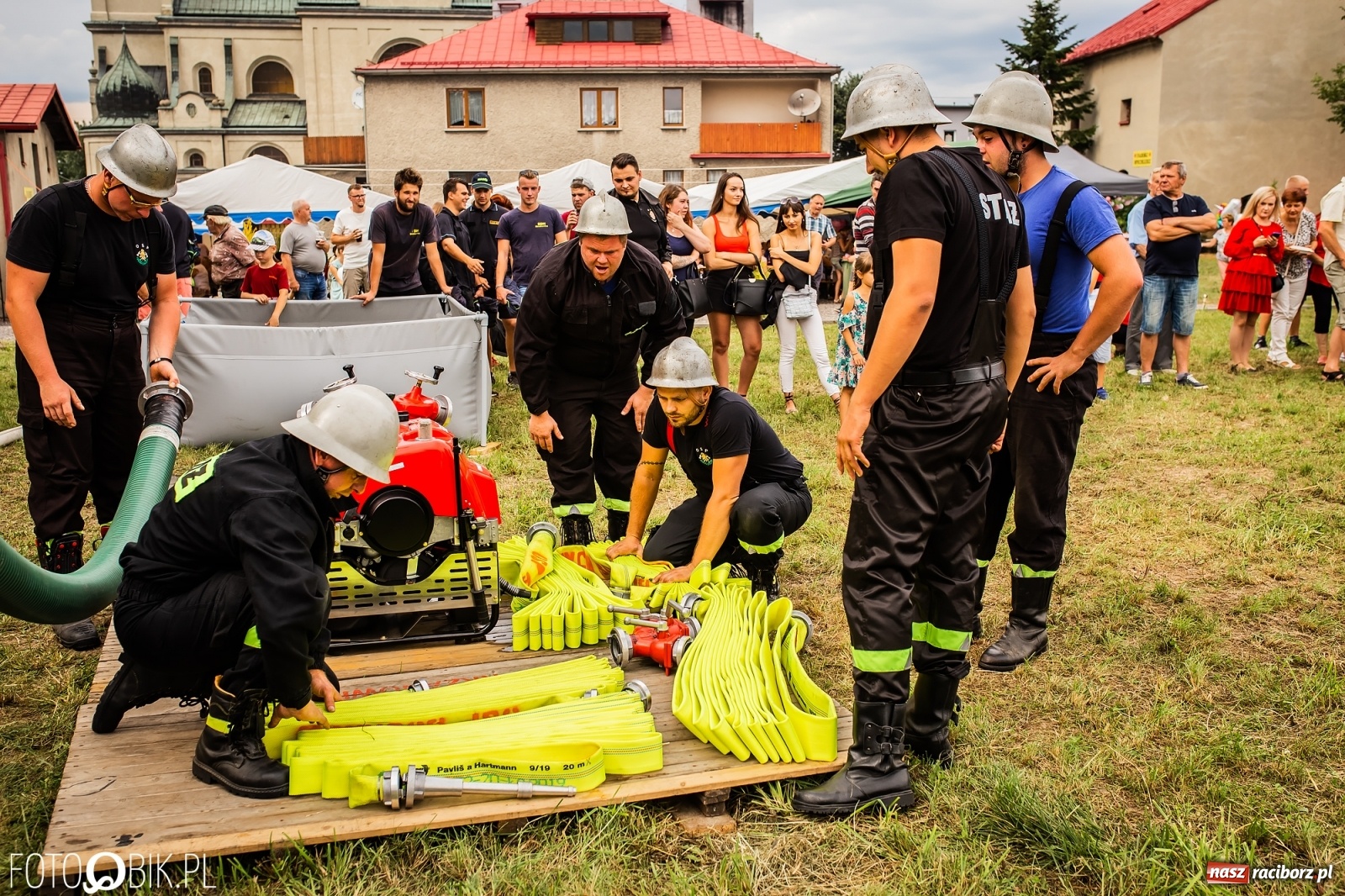 Zdjęcie w galerii na portalu naszraciborz.pl: OSP Samborowice najlepsze na zawodach w Krzanowicach wiadomości z regionu