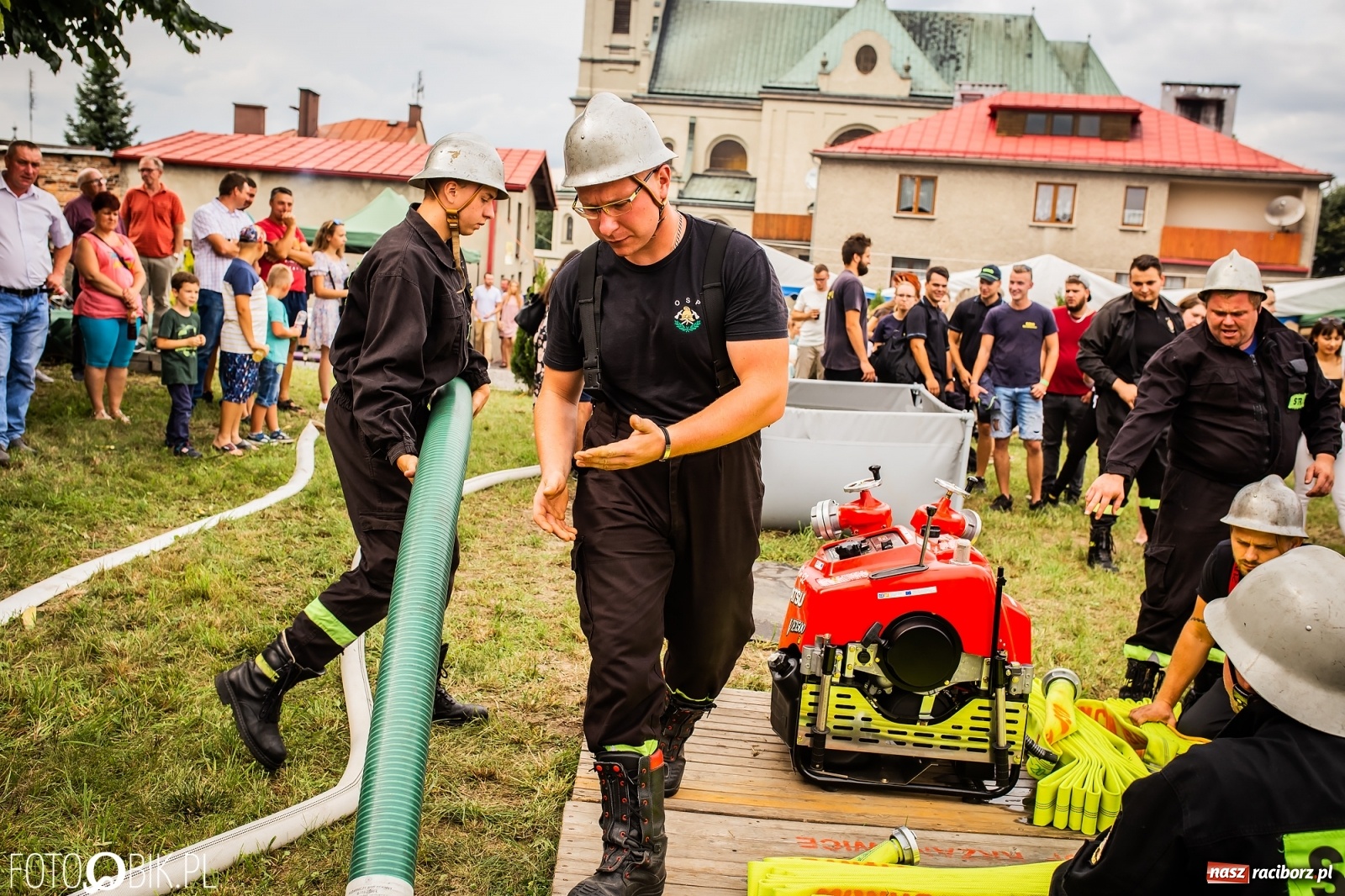 Zdjęcie w galerii na portalu naszraciborz.pl: OSP Samborowice najlepsze na zawodach w Krzanowicach wiadomości z regionu