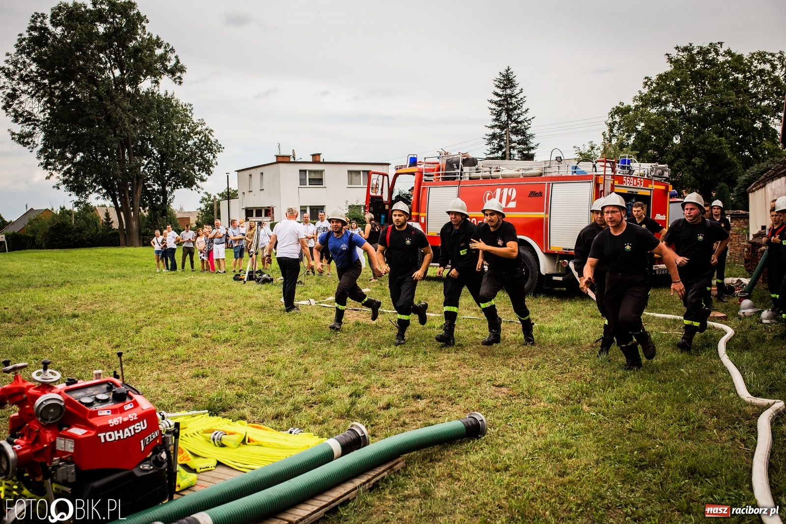 Zdjęcie w galerii na portalu naszraciborz.pl: OSP Samborowice najlepsze na zawodach w Krzanowicach wiadomości z regionu