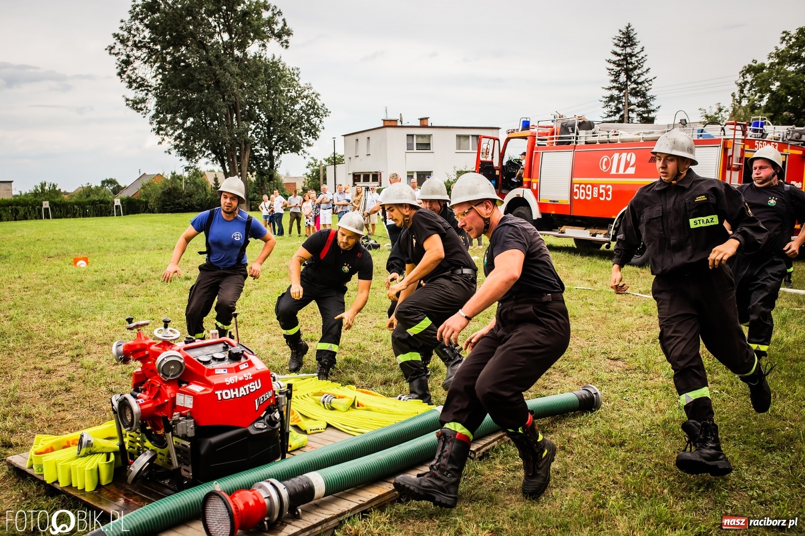 Zdjęcie w galerii na portalu naszraciborz.pl: OSP Samborowice najlepsze na zawodach w Krzanowicach wiadomości z regionu