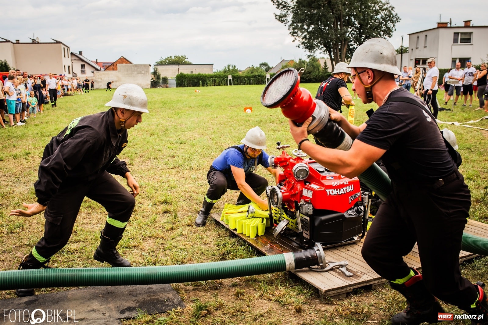 Zdjęcie w galerii na portalu naszraciborz.pl: OSP Samborowice najlepsze na zawodach w Krzanowicach wiadomości z regionu