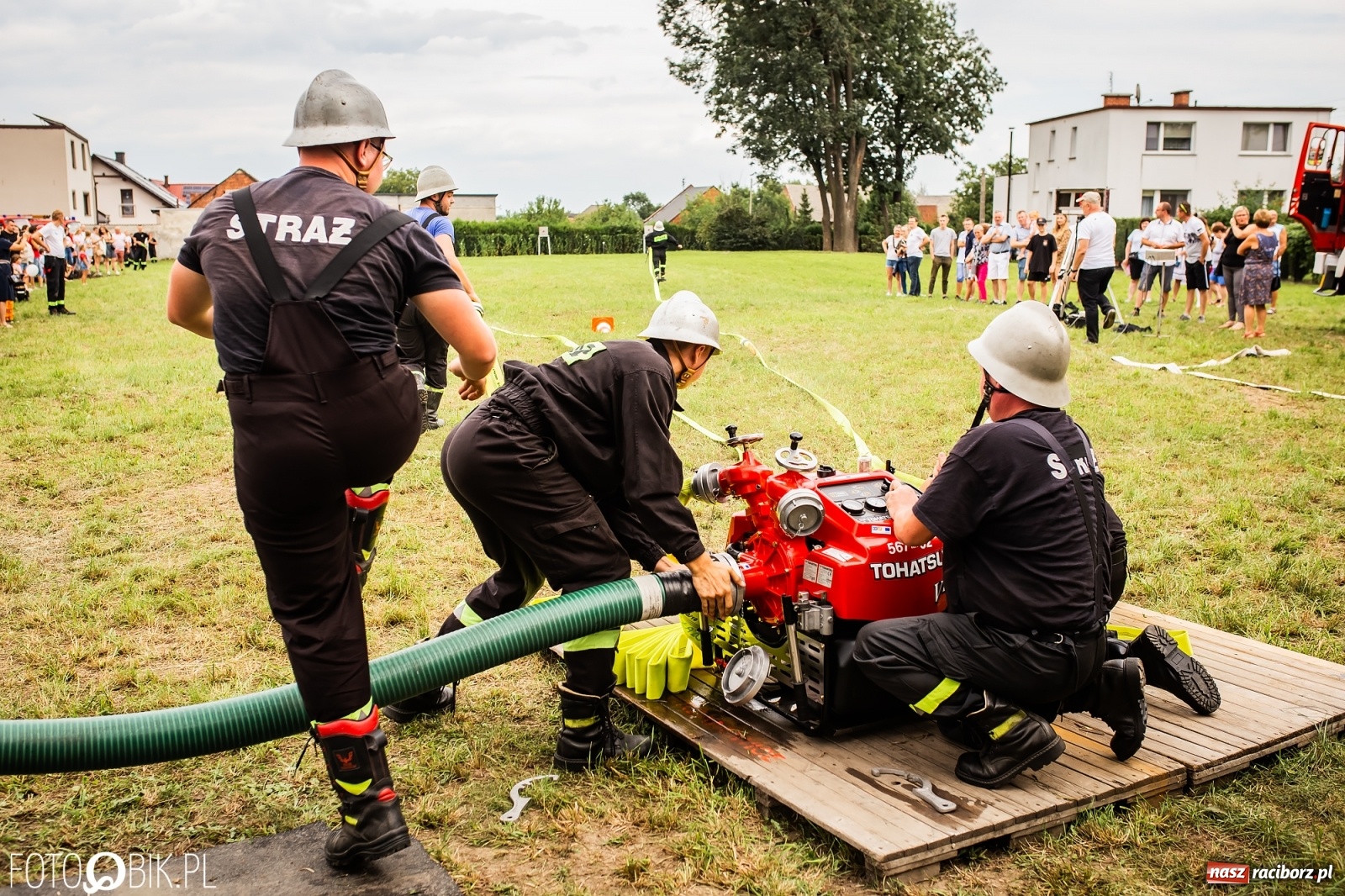 Zdjęcie w galerii na portalu naszraciborz.pl: OSP Samborowice najlepsze na zawodach w Krzanowicach wiadomości z regionu