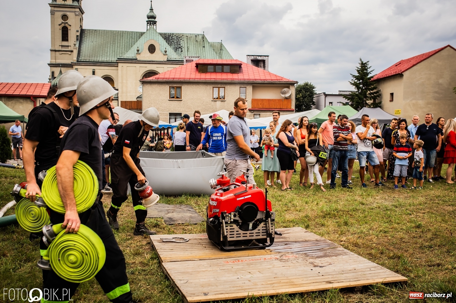 Zdjęcie w galerii na portalu naszraciborz.pl: OSP Samborowice najlepsze na zawodach w Krzanowicach wiadomości z regionu
