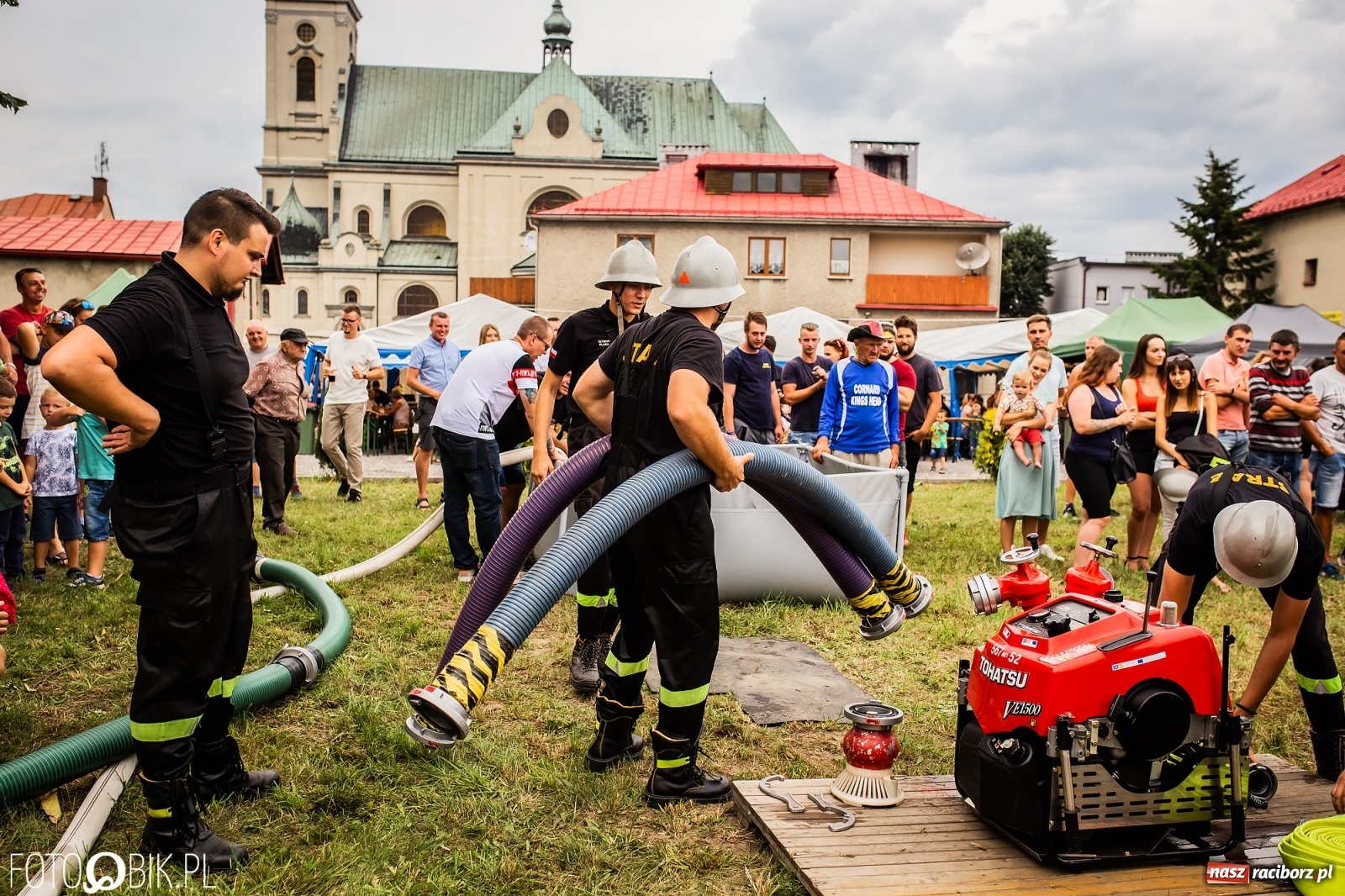 Zdjęcie w galerii na portalu naszraciborz.pl: OSP Samborowice najlepsze na zawodach w Krzanowicach wiadomości z regionu